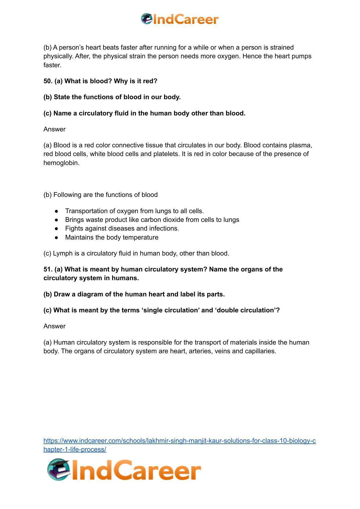 Lakhmir Singh Manjit Kaur  Solutions for Class 10 Biology: Chapter 1- Life Process - Page 93