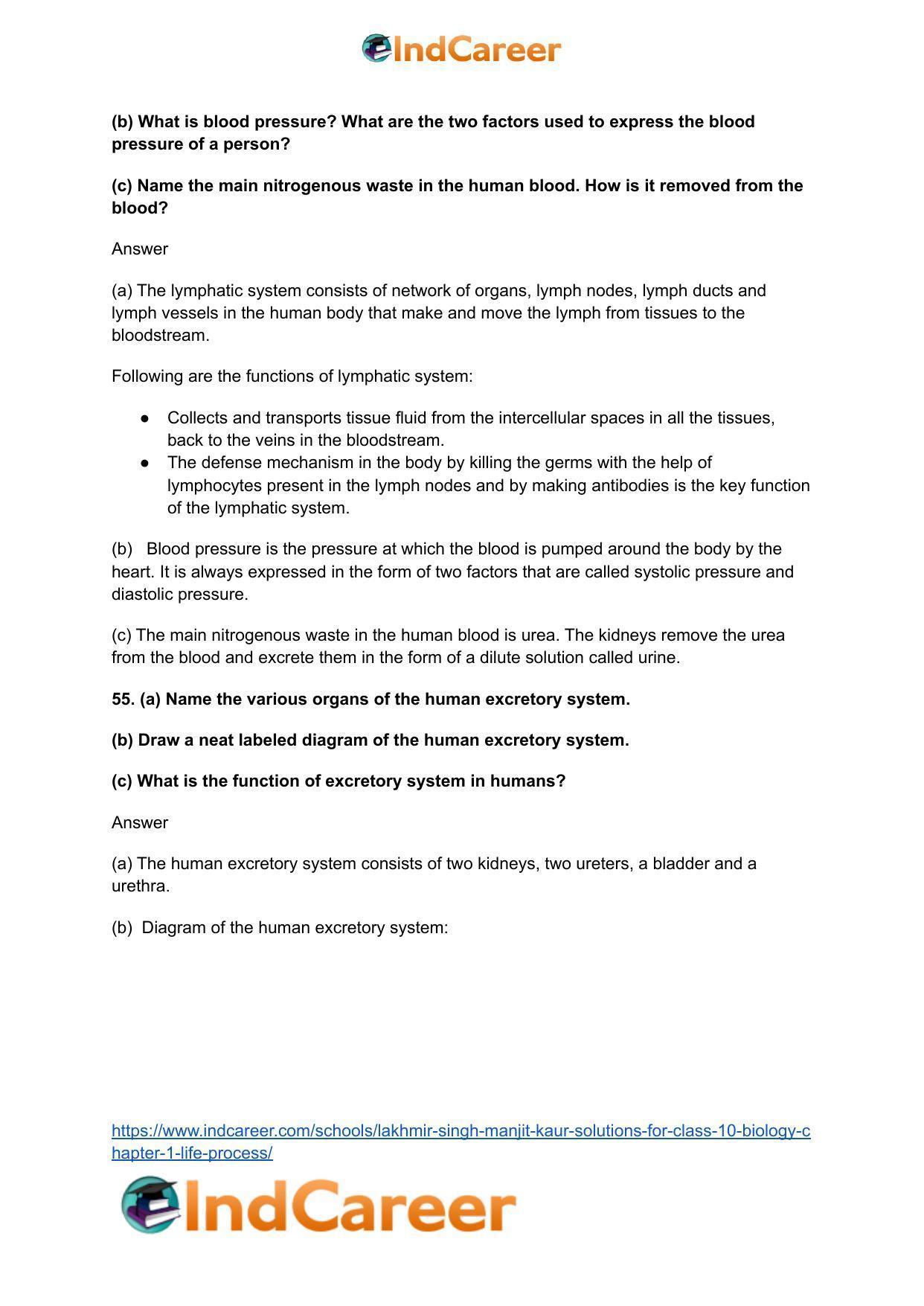 Lakhmir Singh Manjit Kaur  Solutions for Class 10 Biology: Chapter 1- Life Process - Page 97
