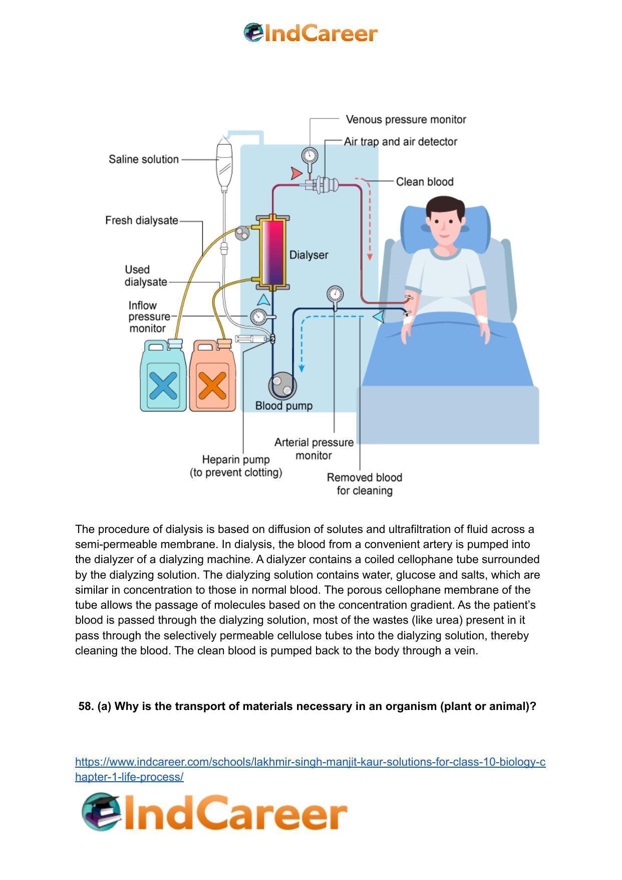 Lakhmir Singh Manjit Kaur  Solutions for Class 10 Biology: Chapter 1- Life Process - Page 100