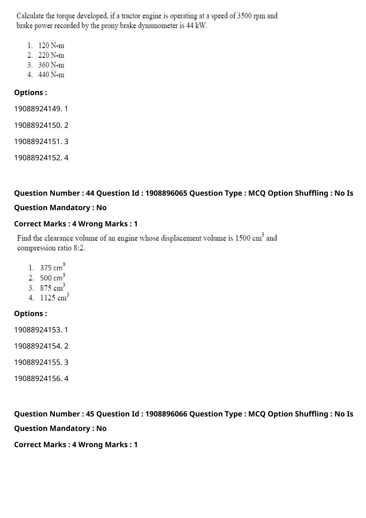 ICAR AIEEA PG 2021 AGRICULTURAL ENGINEERING AND TECHNOLOGY Question Paper - Page 24