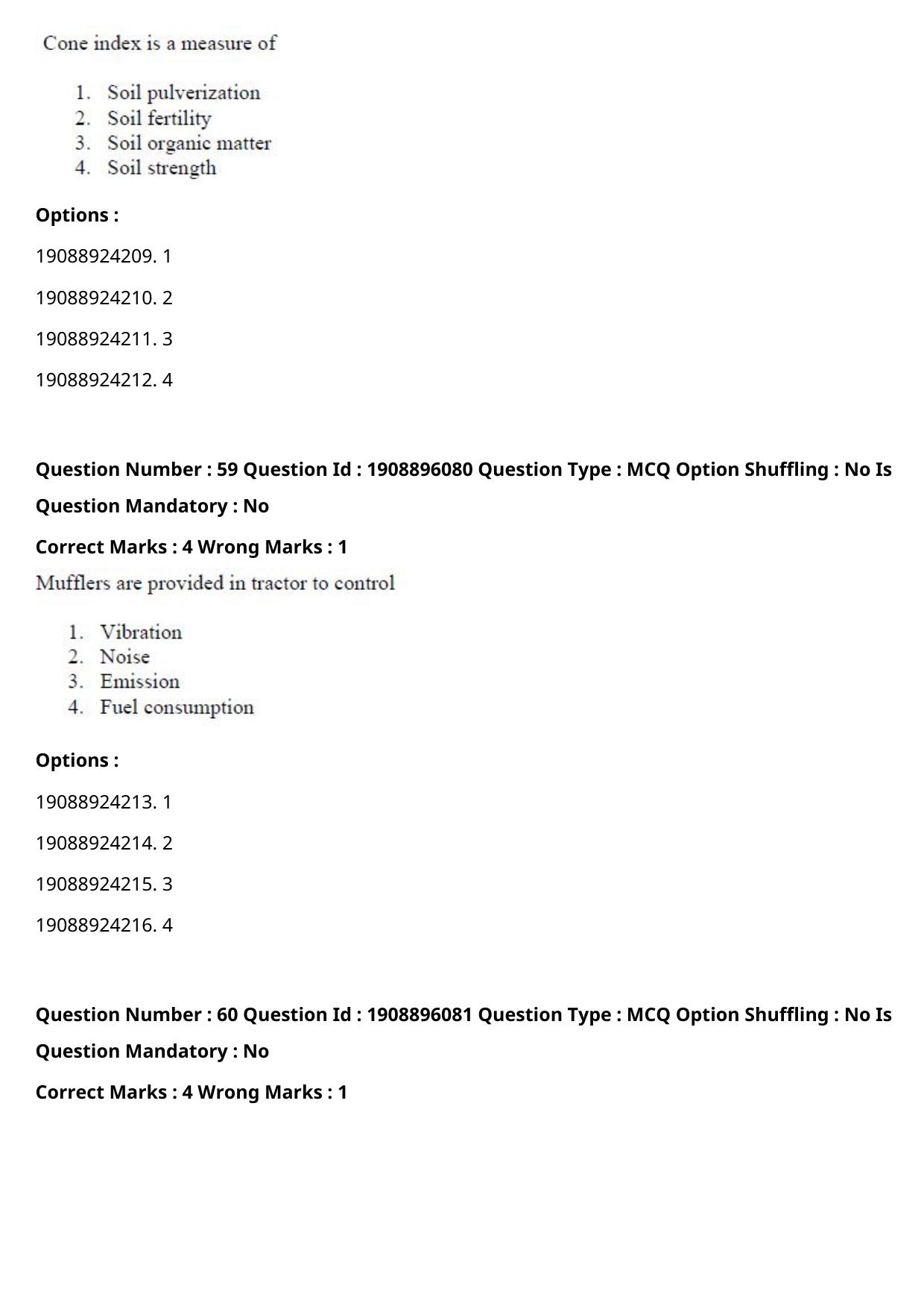 ICAR AIEEA PG 2021 AGRICULTURAL ENGINEERING AND TECHNOLOGY Question Paper - Page 33