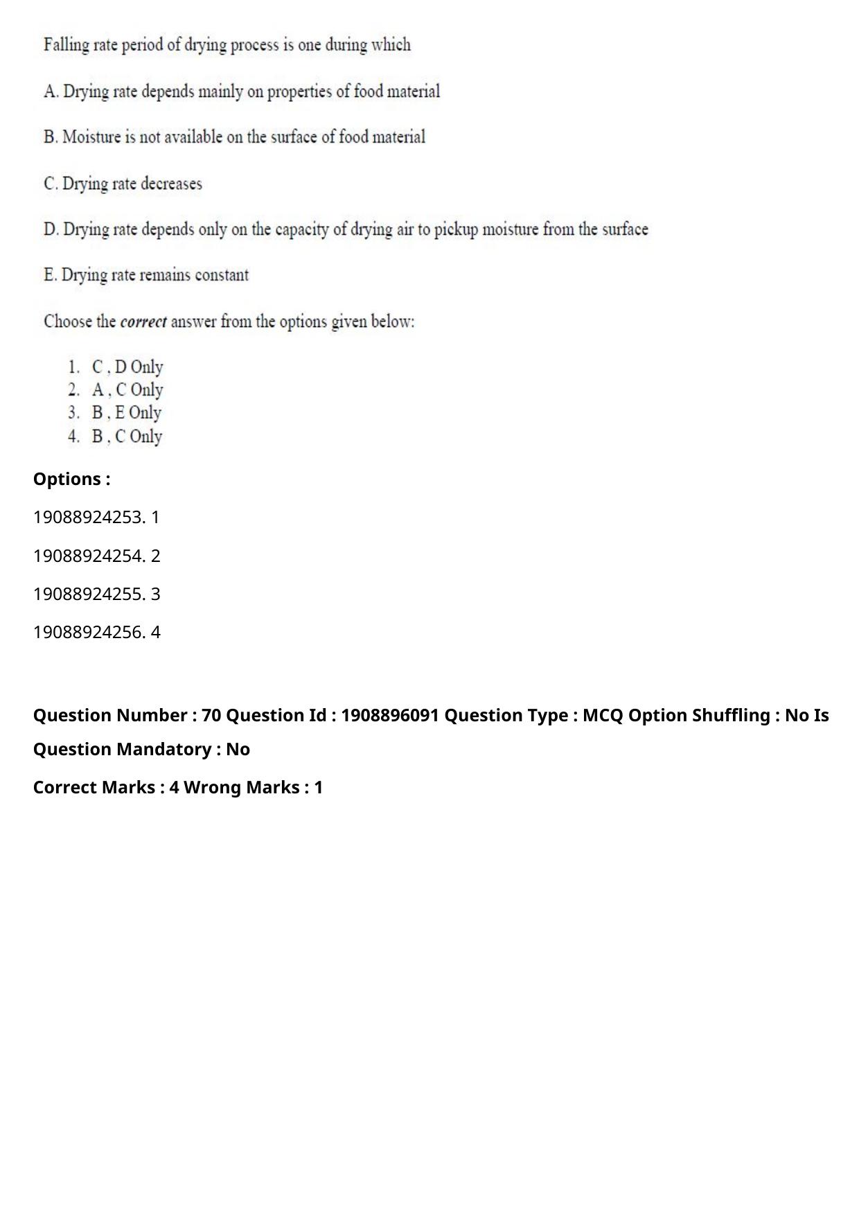 ICAR AIEEA PG 2021 AGRICULTURAL ENGINEERING AND TECHNOLOGY Question Paper - Page 40