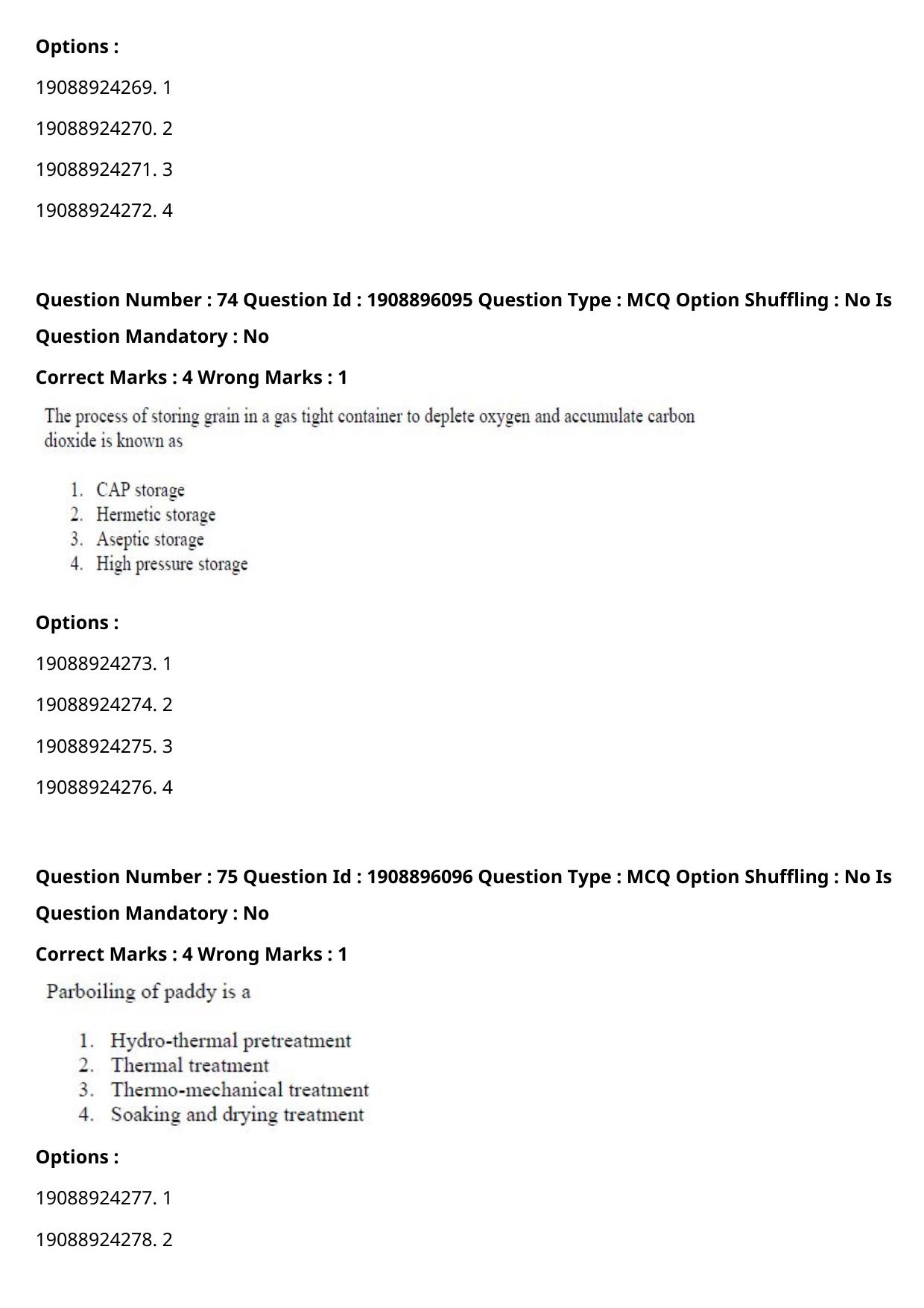 ICAR AIEEA PG 2021 AGRICULTURAL ENGINEERING AND TECHNOLOGY Question Paper - Page 44