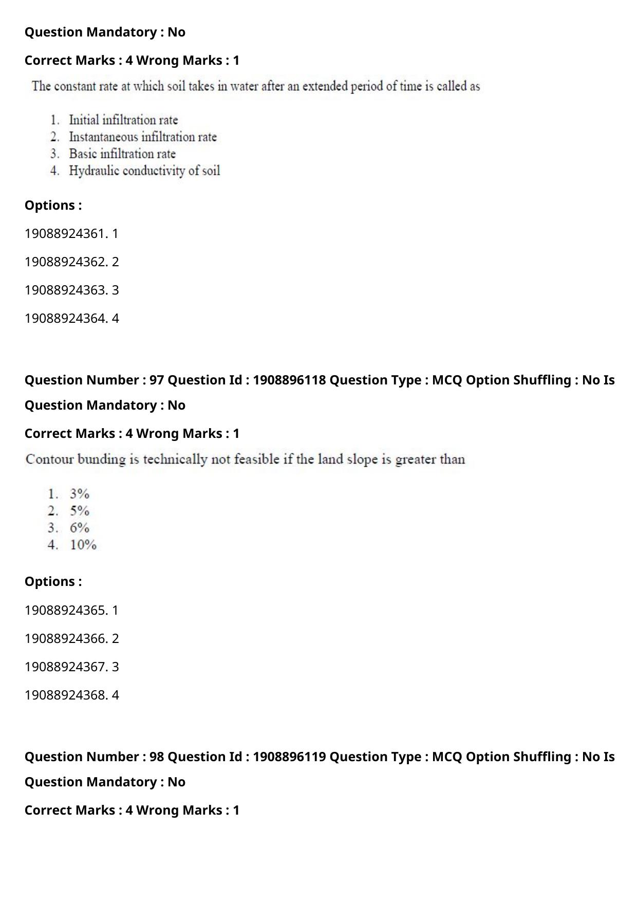 ICAR AIEEA PG 2021 AGRICULTURAL ENGINEERING AND TECHNOLOGY Question Paper - Page 55