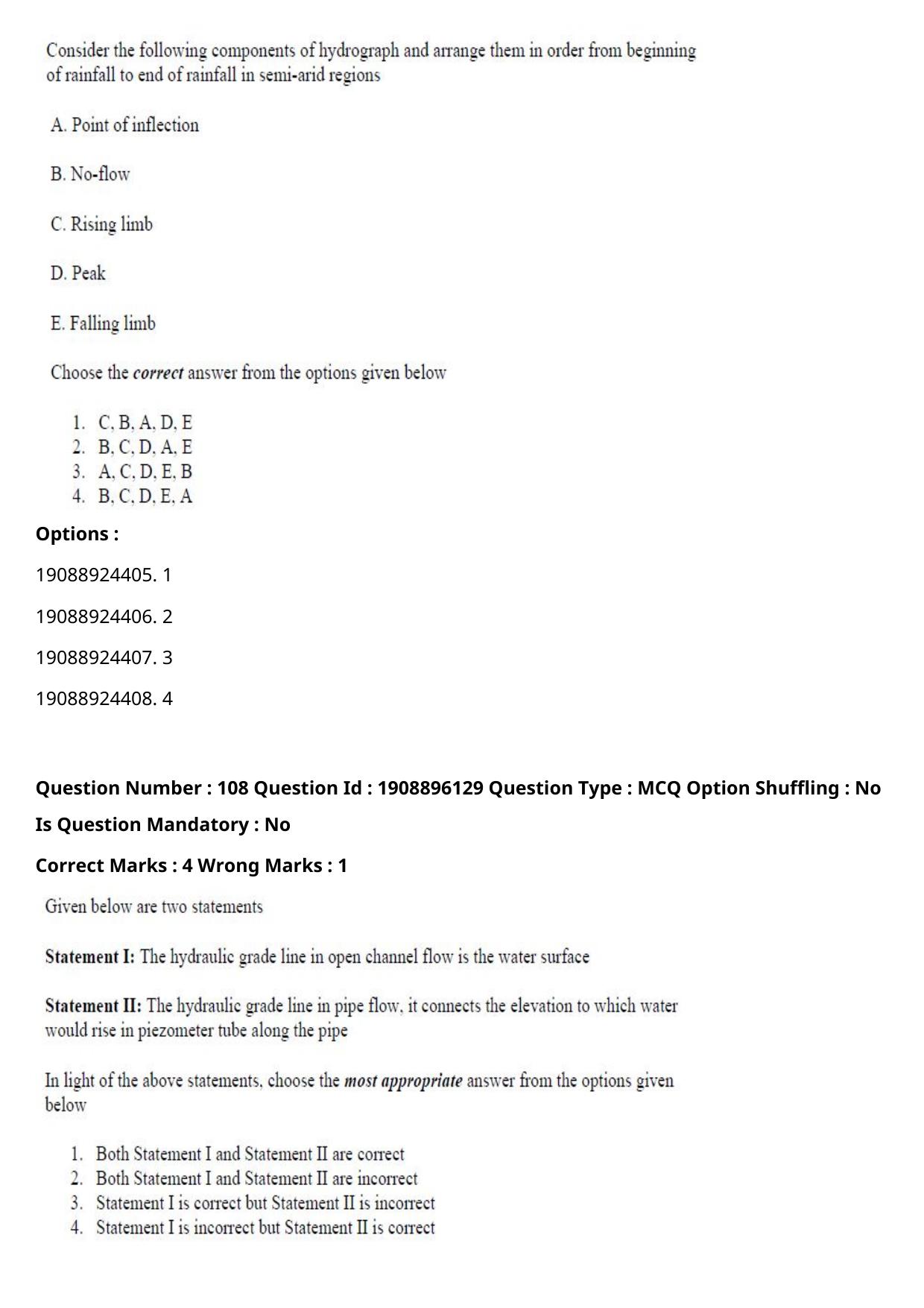 ICAR AIEEA PG 2021 AGRICULTURAL ENGINEERING AND TECHNOLOGY Question Paper - Page 62