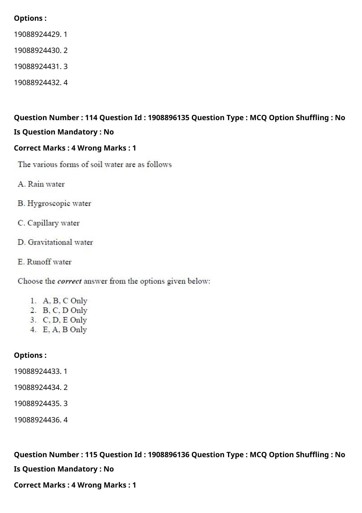 ICAR AIEEA PG 2021 AGRICULTURAL ENGINEERING AND TECHNOLOGY Question Paper - Page 66
