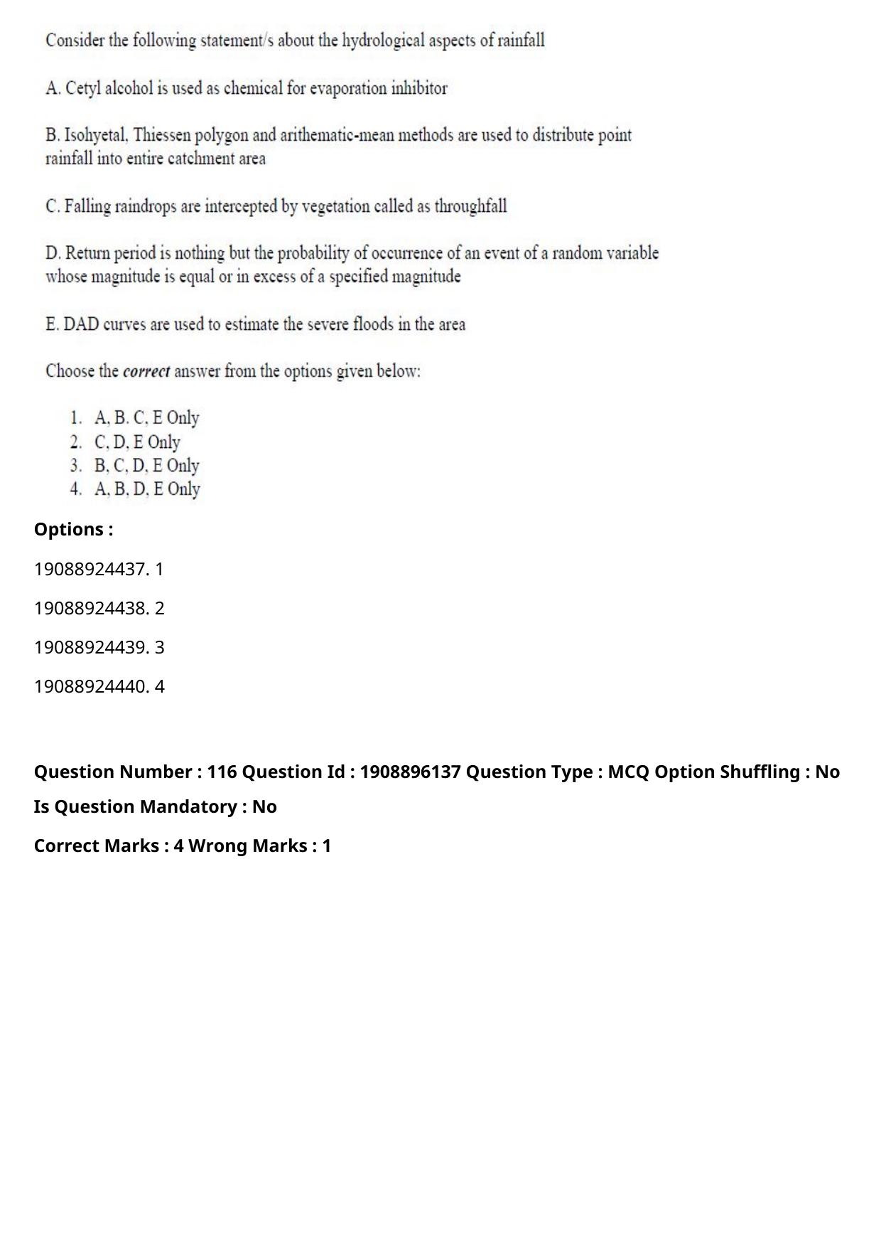 ICAR AIEEA PG 2021 AGRICULTURAL ENGINEERING AND TECHNOLOGY Question Paper - Page 67