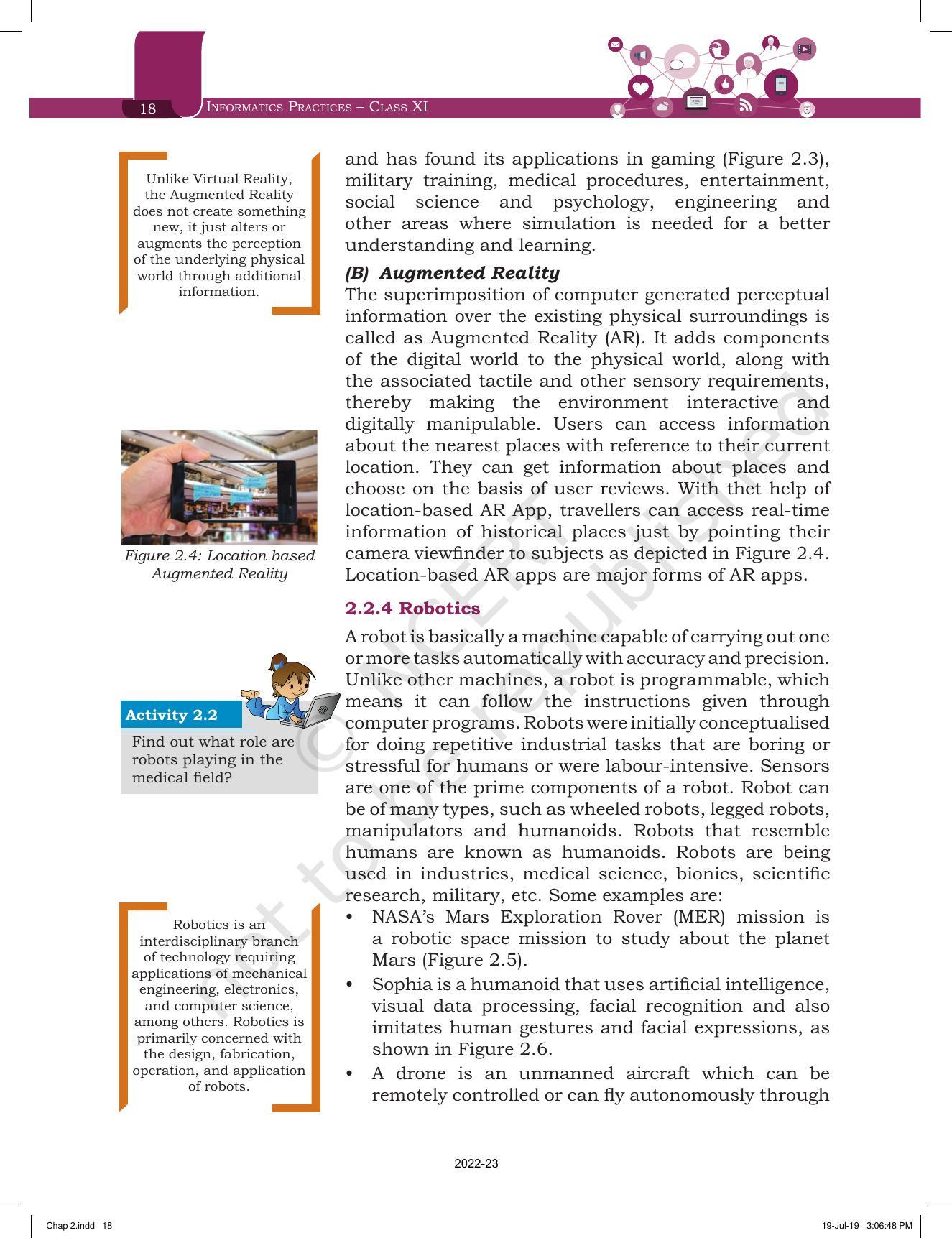 NCERT Book for Class 11 Informatics Practices Chapter 2 Emerging Trends - Page 4