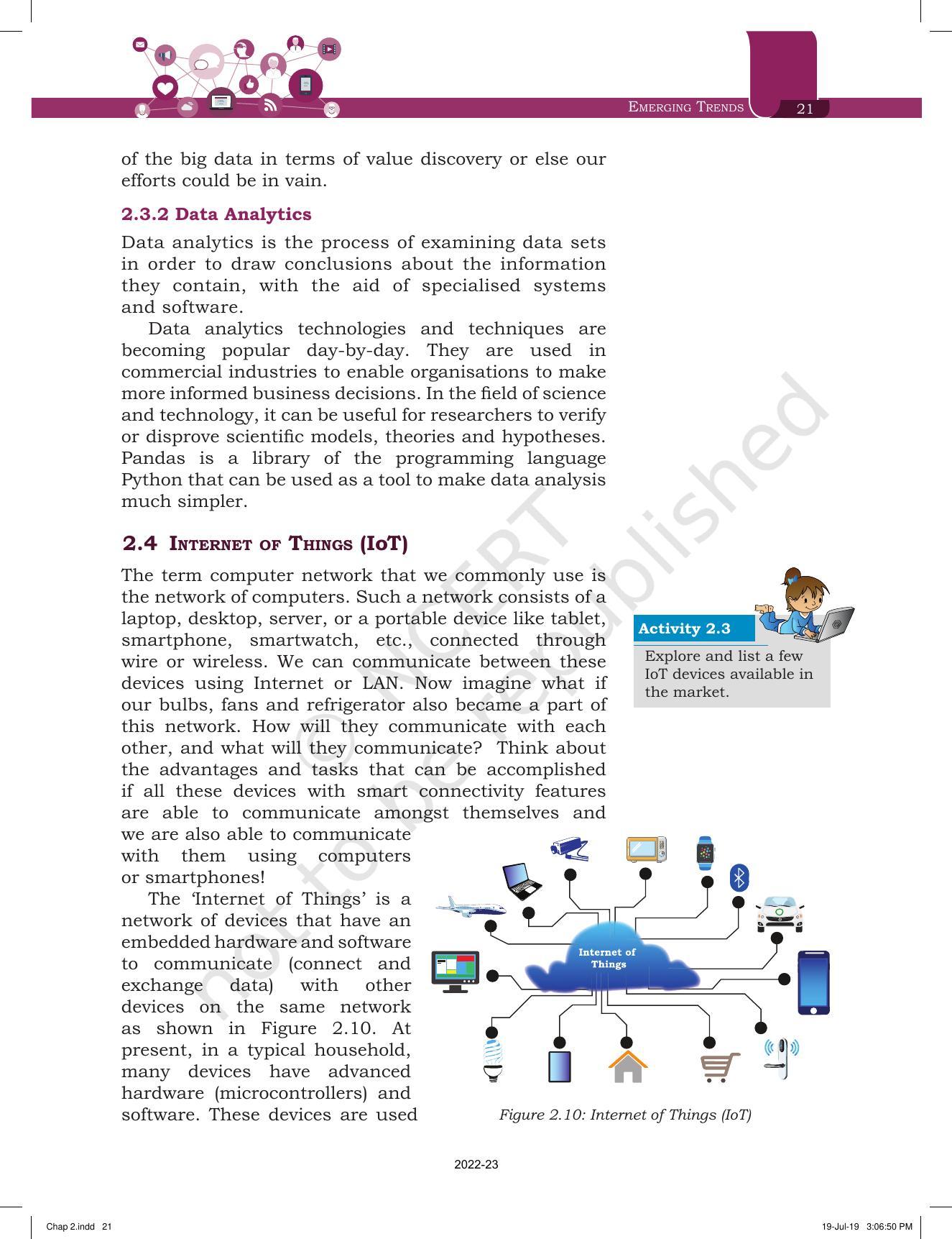 NCERT Book for Class 11 Informatics Practices Chapter 2 Emerging Trends - Page 7