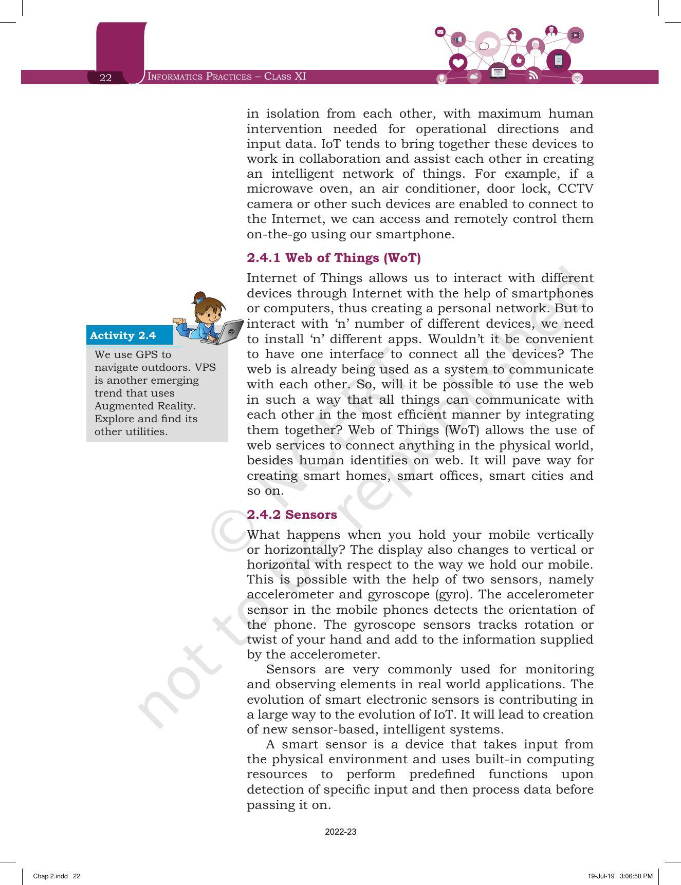 NCERT Book for Class 11 Informatics Practices Chapter 2 Emerging Trends - Page 8