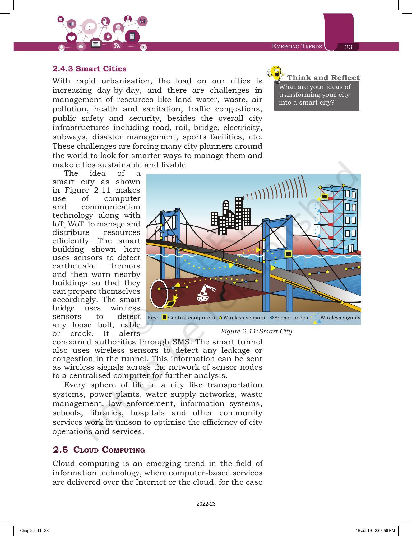 NCERT Book for Class 11 Informatics Practices Chapter 2 Emerging Trends - Page 9