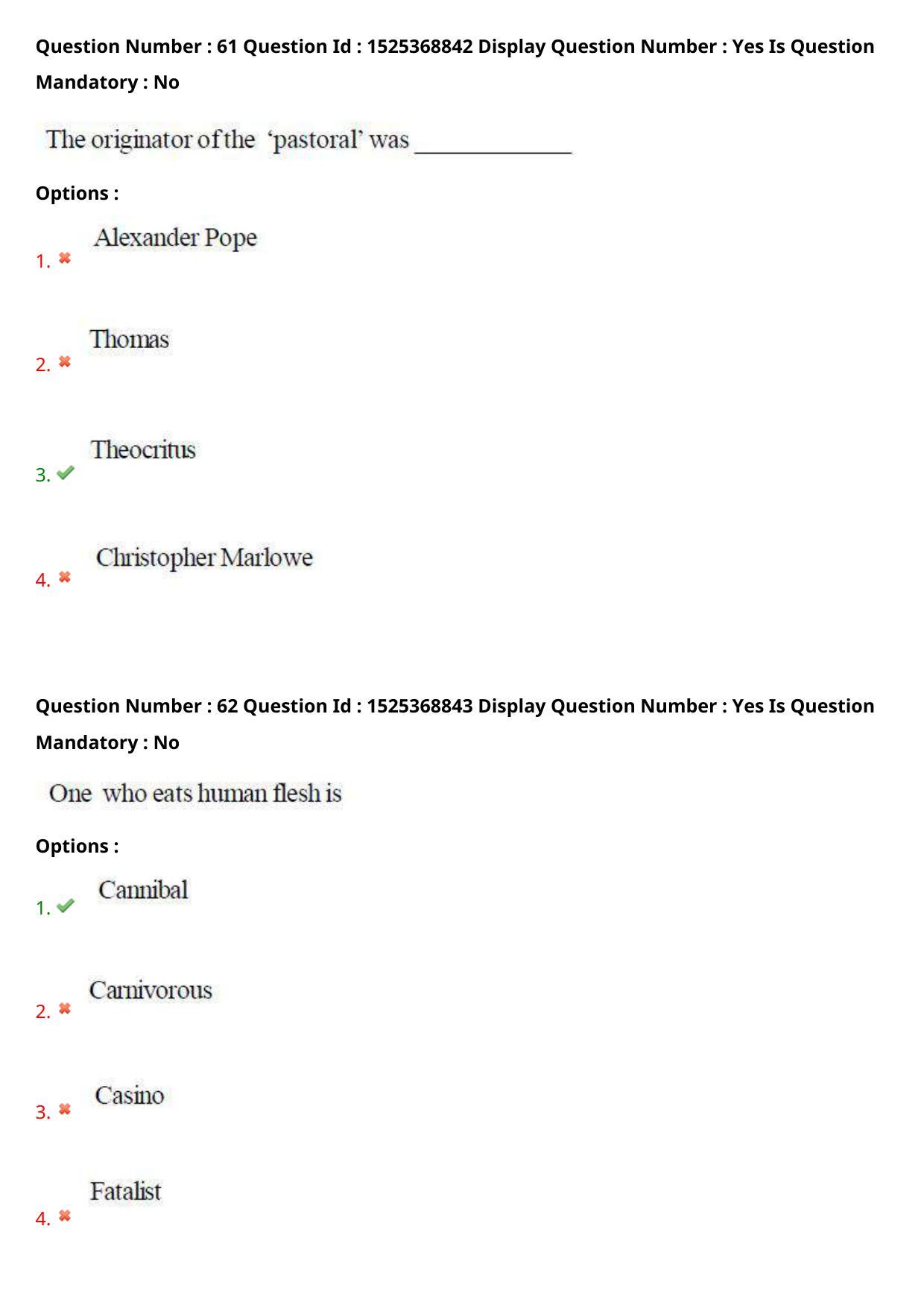 AP EDCET 2021 ENGLISH Question Paper Shift 1 - Page 38
