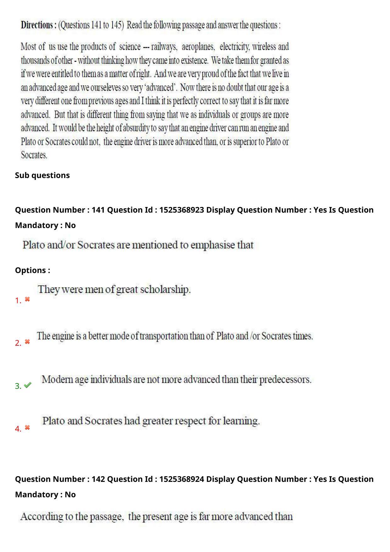 AP EDCET 2021 ENGLISH Question Paper Shift 1 - Page 80
