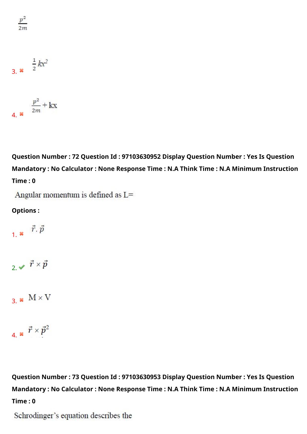 AP RCET 2024 Material Science & NanoTechnology Question Paper - Page 45