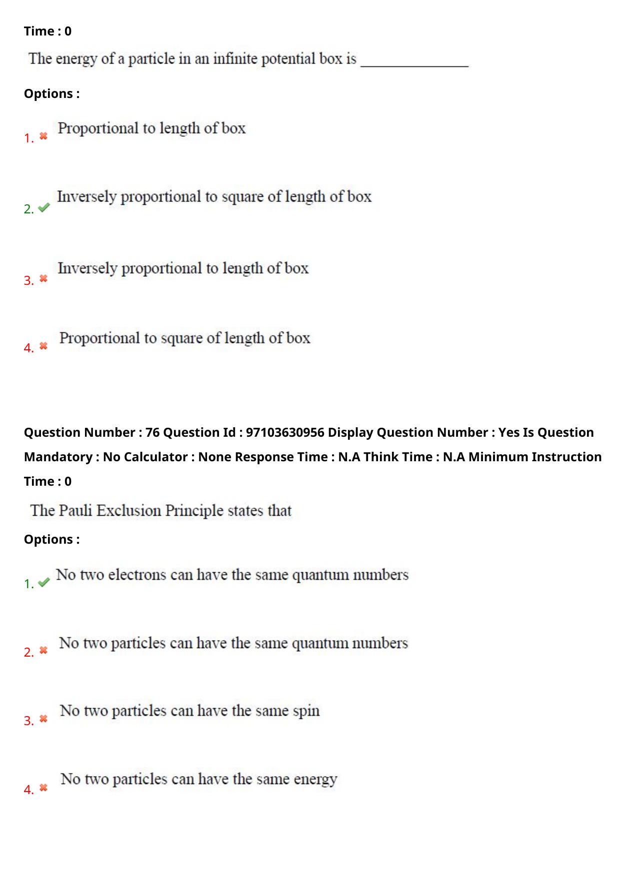AP RCET 2024 Material Science & NanoTechnology Question Paper - Page 47