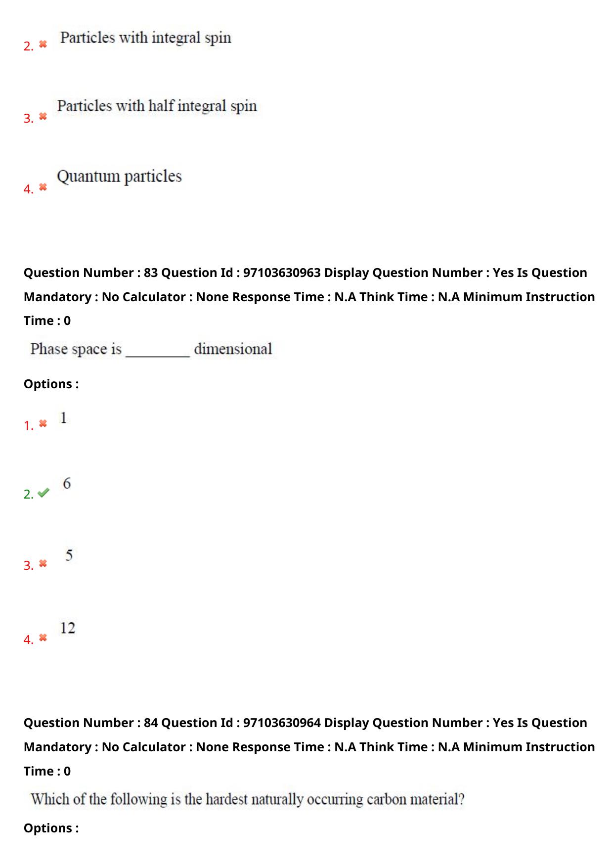 AP RCET 2024 Material Science & NanoTechnology Question Paper - Page 51