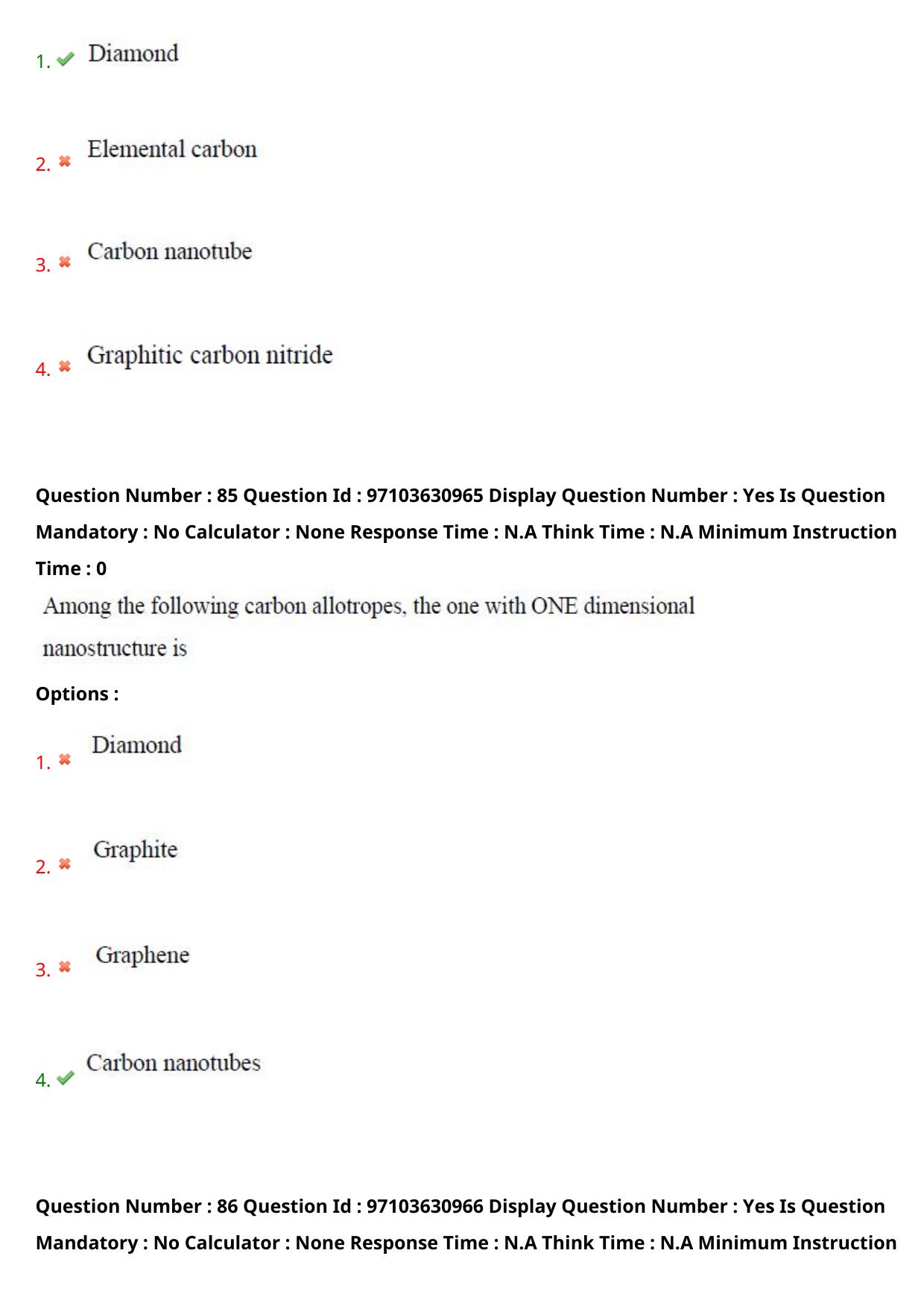 AP RCET 2024 Material Science & NanoTechnology Question Paper - Page 52