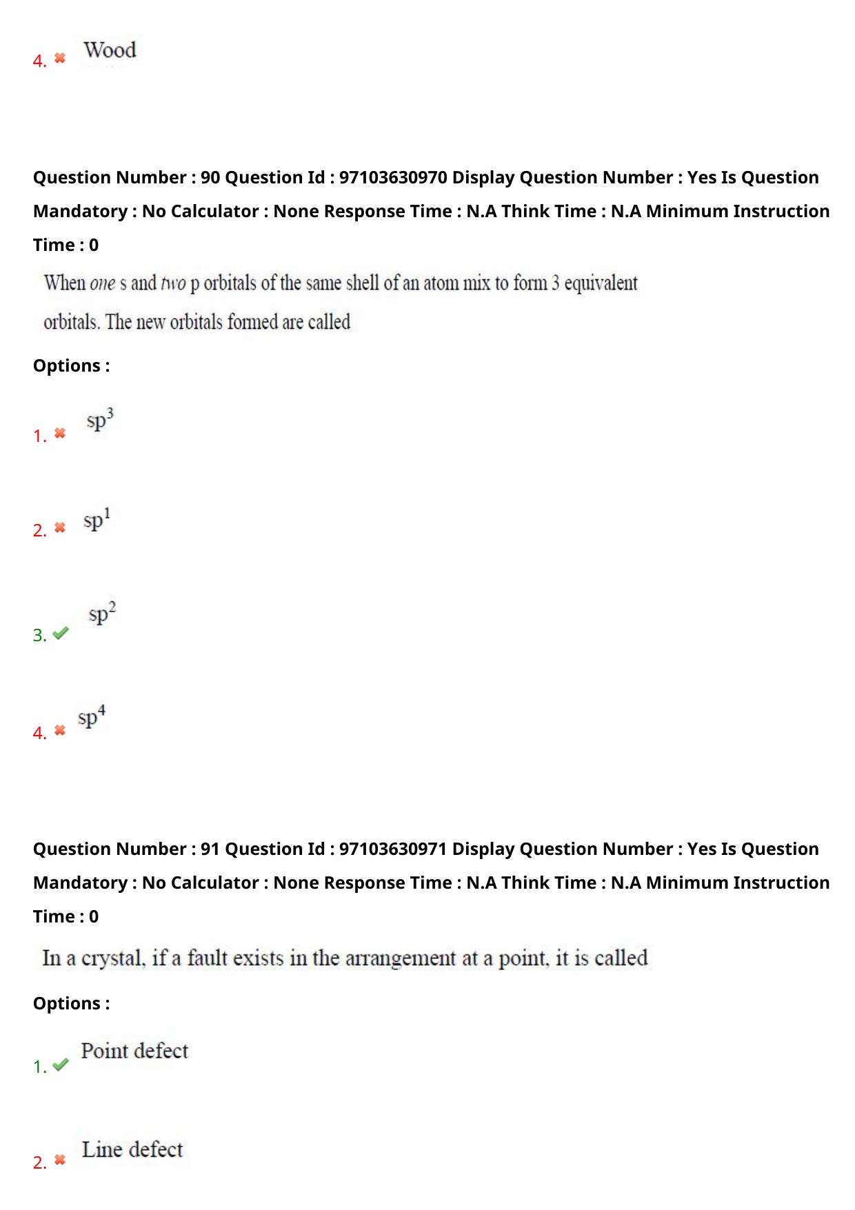 AP RCET 2024 Material Science & NanoTechnology Question Paper - Page 55