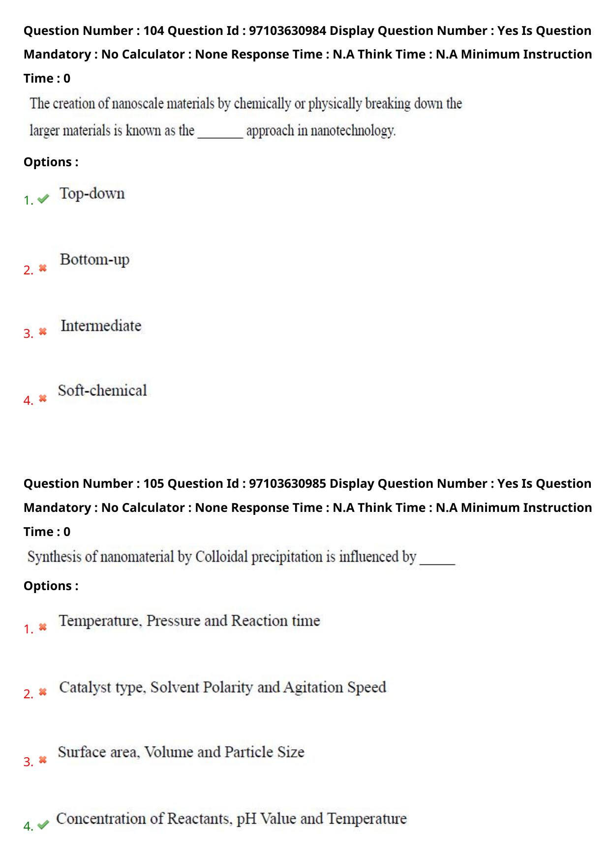 AP RCET 2024 Material Science & NanoTechnology Question Paper - Page 63