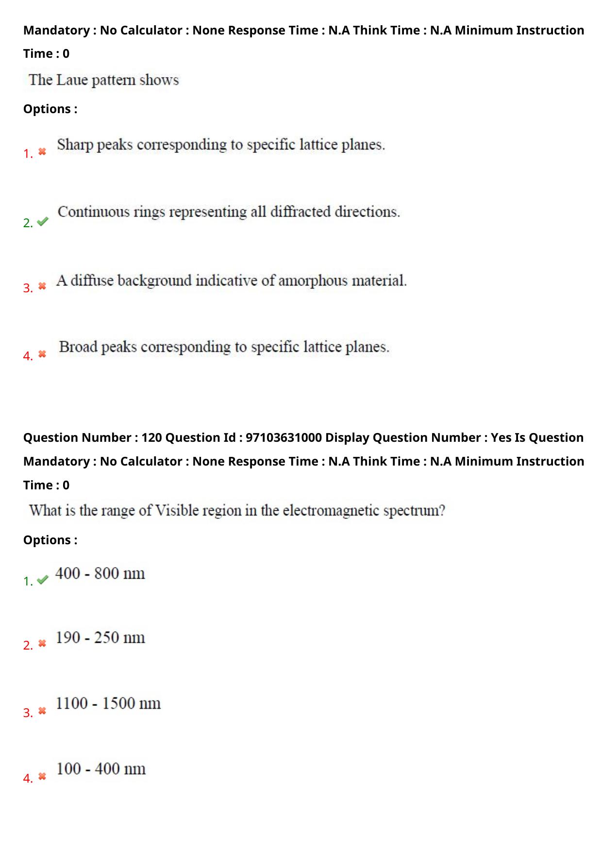 AP RCET 2024 Material Science & NanoTechnology Question Paper - Page 71