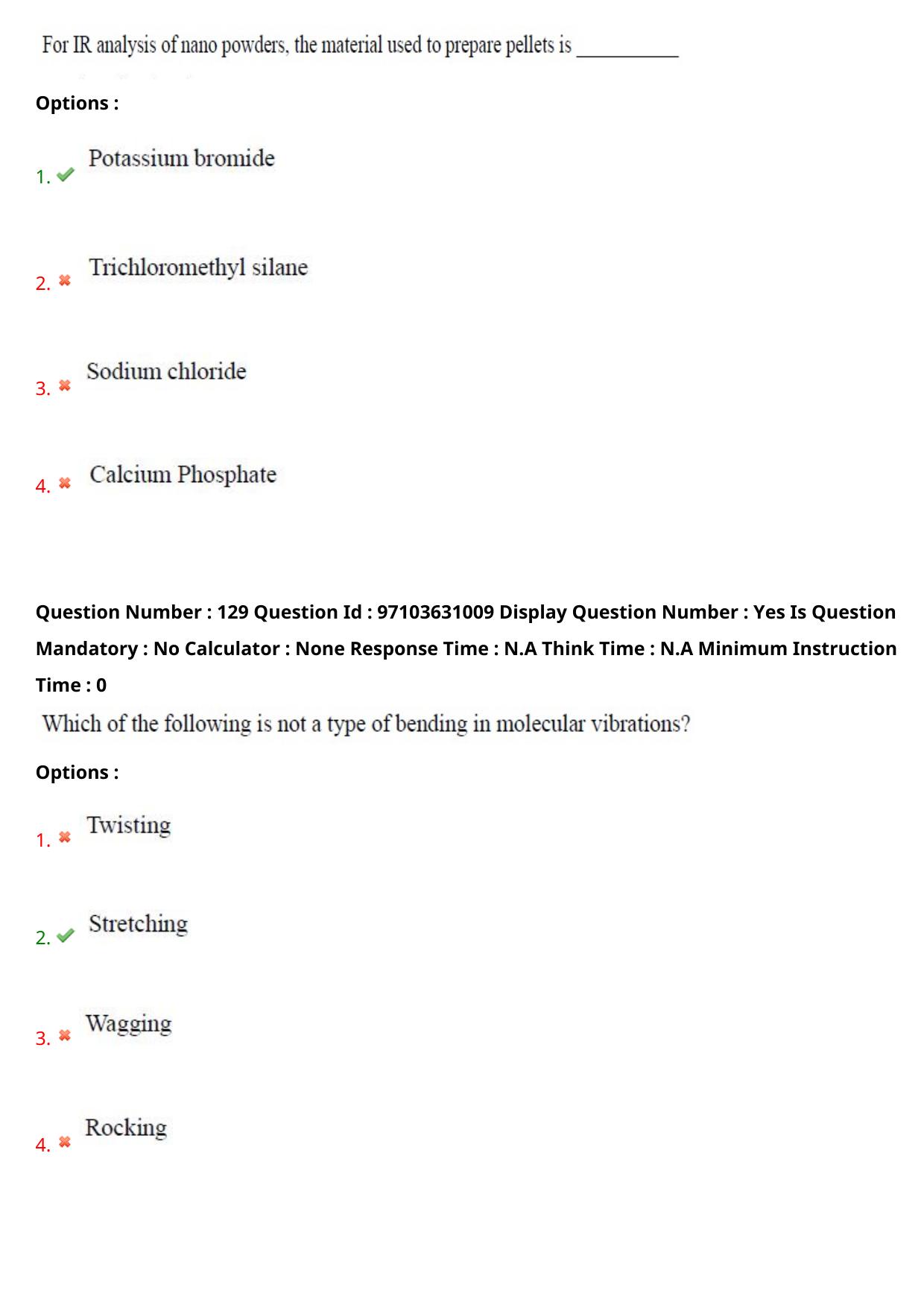 AP RCET 2024 Material Science & NanoTechnology Question Paper - Page 76