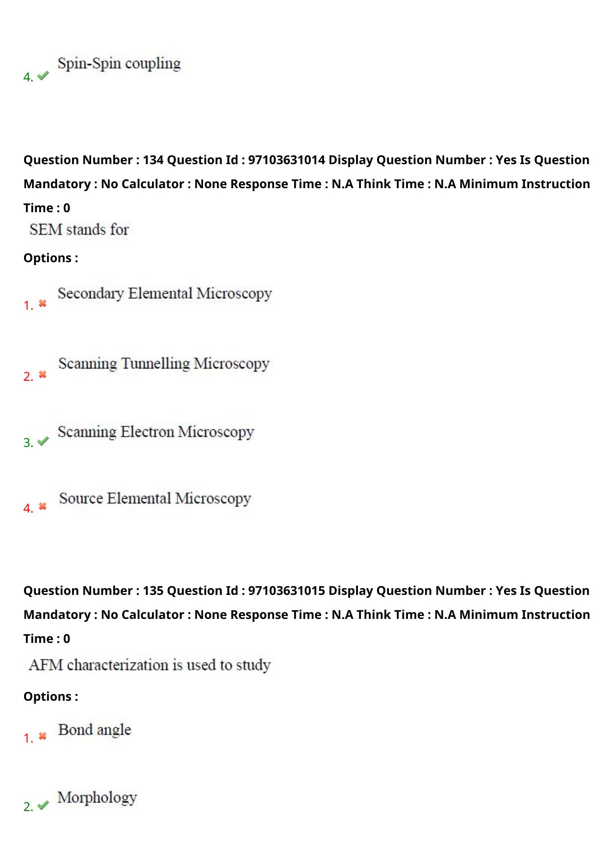 AP RCET 2024 Material Science & NanoTechnology Question Paper - Page 79