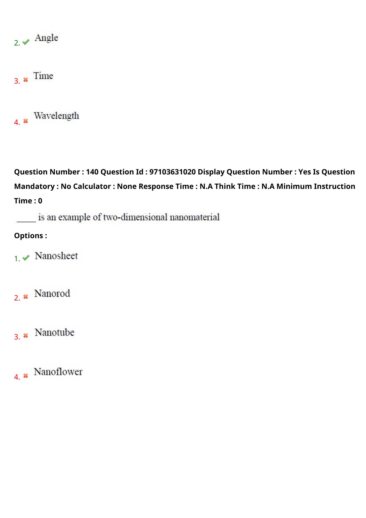 AP RCET 2024 Material Science & NanoTechnology Question Paper - Page 82