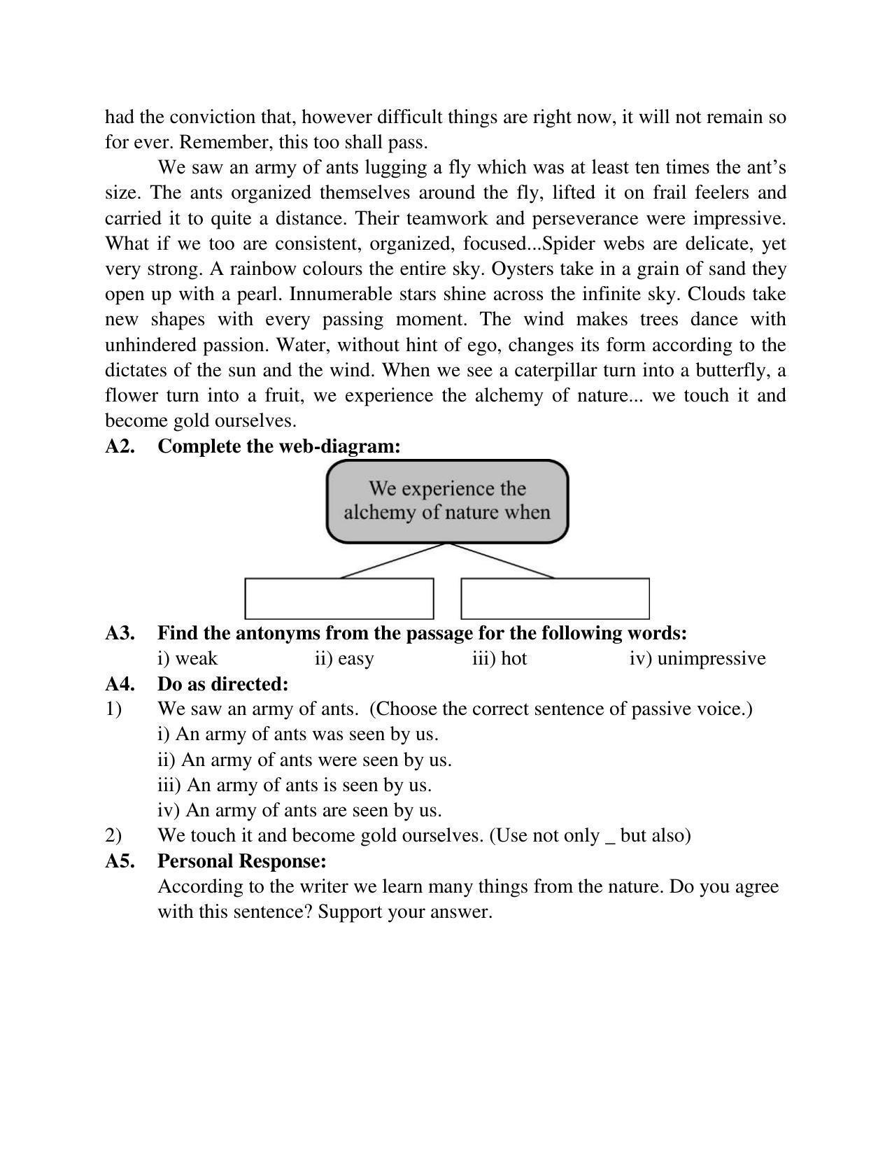 Maharashtra Board Class 10 English Third Language Sample Paper (Urdu Medium) - Page 24
