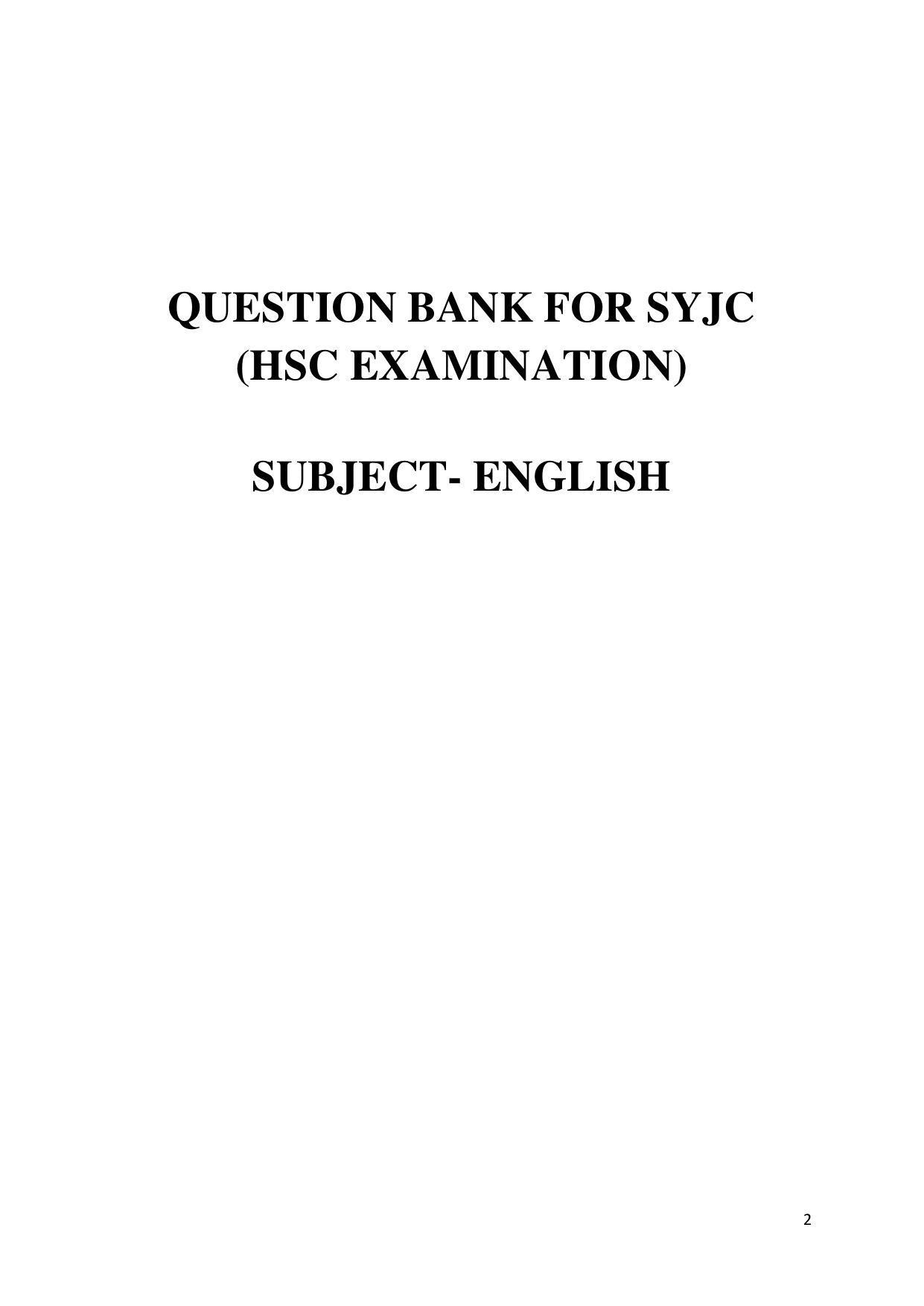 Maharashtra Board Class 12 इंग्रजी : तृतीय भाषा (माध्यम मराठी) 2023 Question Bank - Page 2