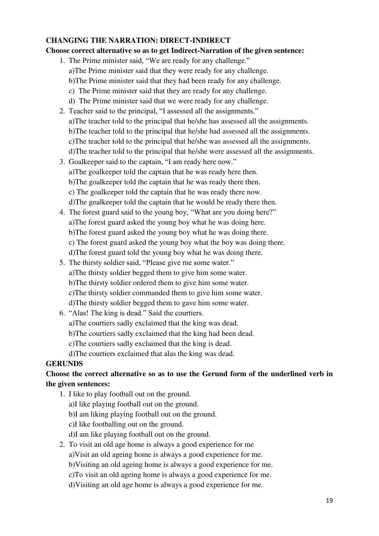 Maharashtra Board Class 12 इंग्रजी : तृतीय भाषा (माध्यम मराठी) 2023 Question Bank - Page 19
