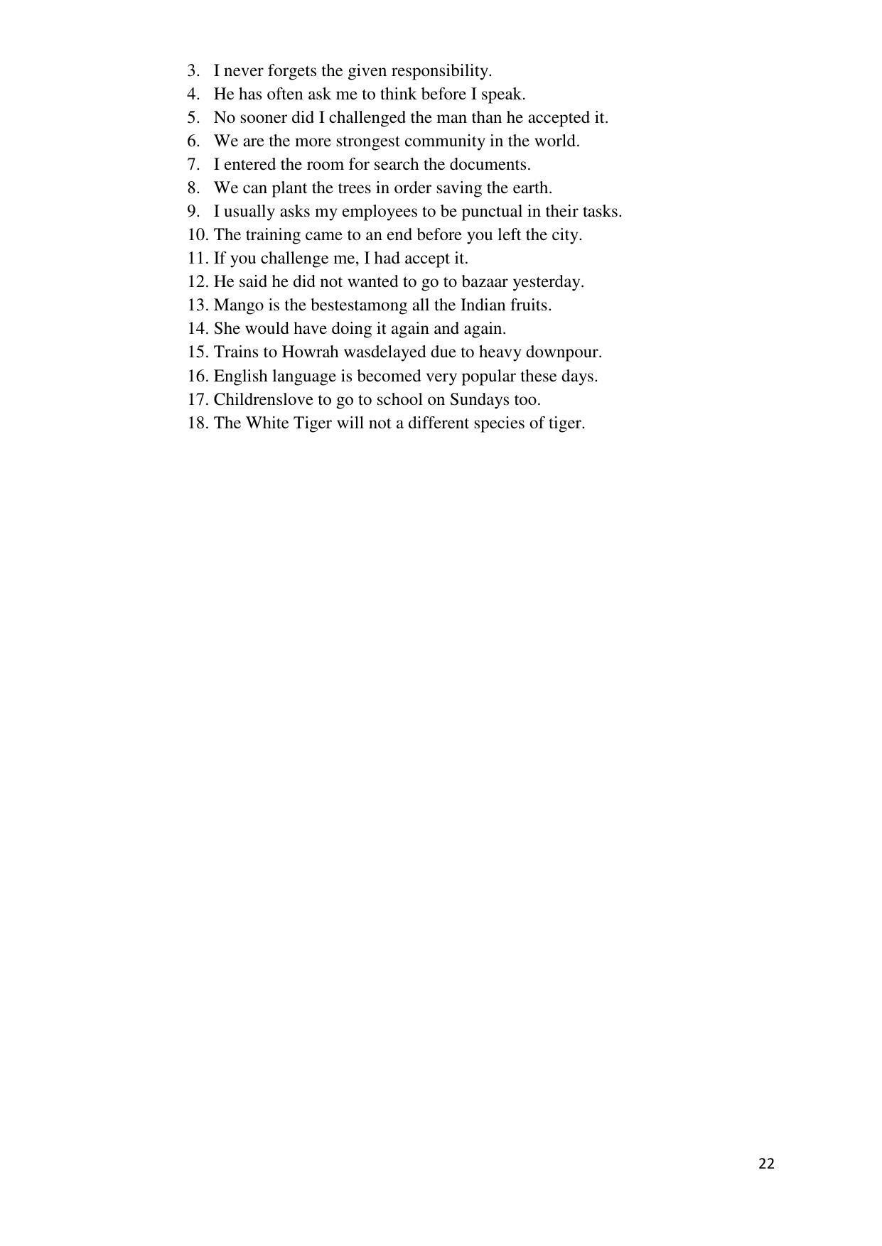 Maharashtra Board Class 12 इंग्रजी : तृतीय भाषा (माध्यम मराठी) 2023 Question Bank - Page 22