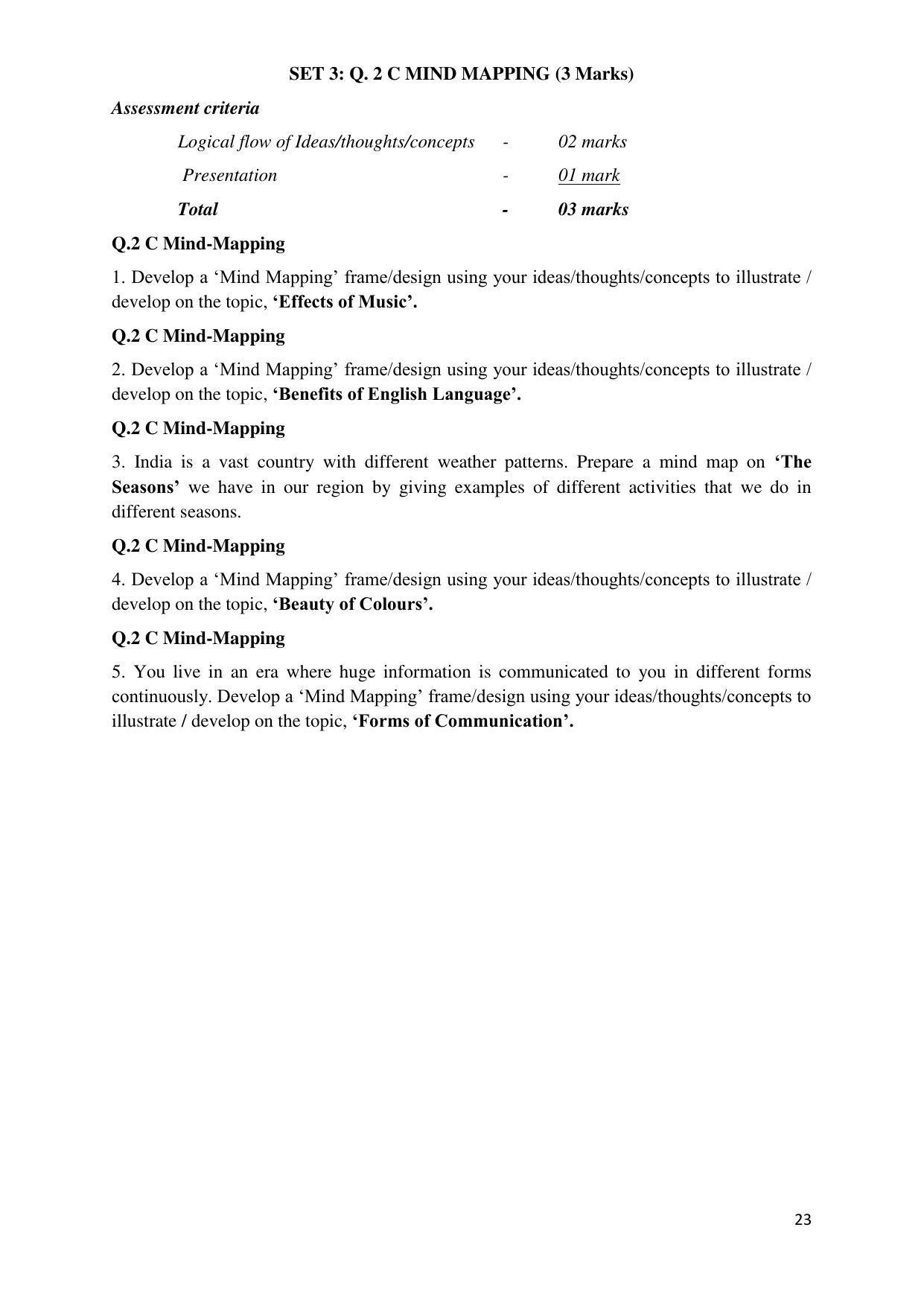 Maharashtra Board Class 12 इंग्रजी : तृतीय भाषा (माध्यम मराठी) 2023 Question Bank - Page 23