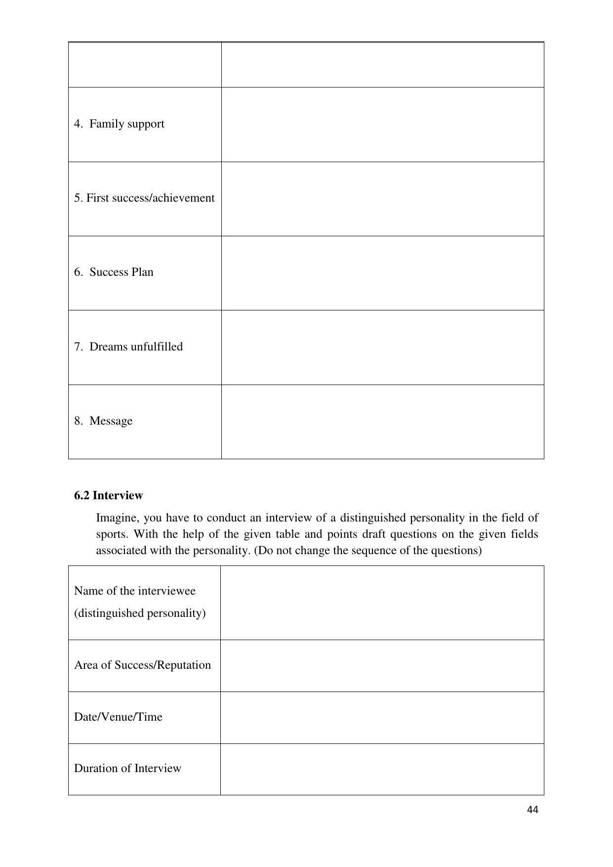 Maharashtra Board Class 12 इंग्रजी : तृतीय भाषा (माध्यम मराठी) 2023 Question Bank - Page 44