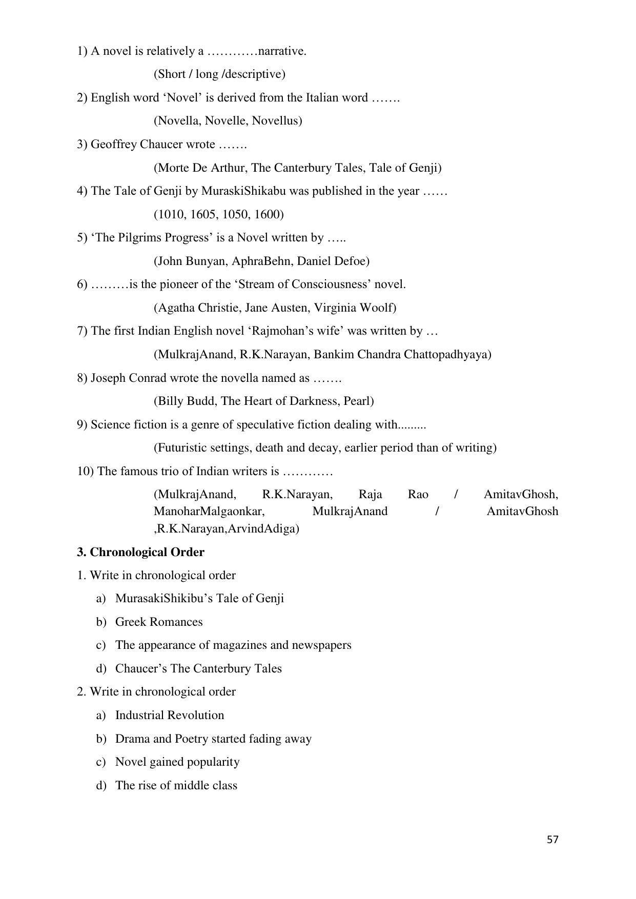 Maharashtra Board Class 12 इंग्रजी : तृतीय भाषा (माध्यम मराठी) 2023 Question Bank - Page 57