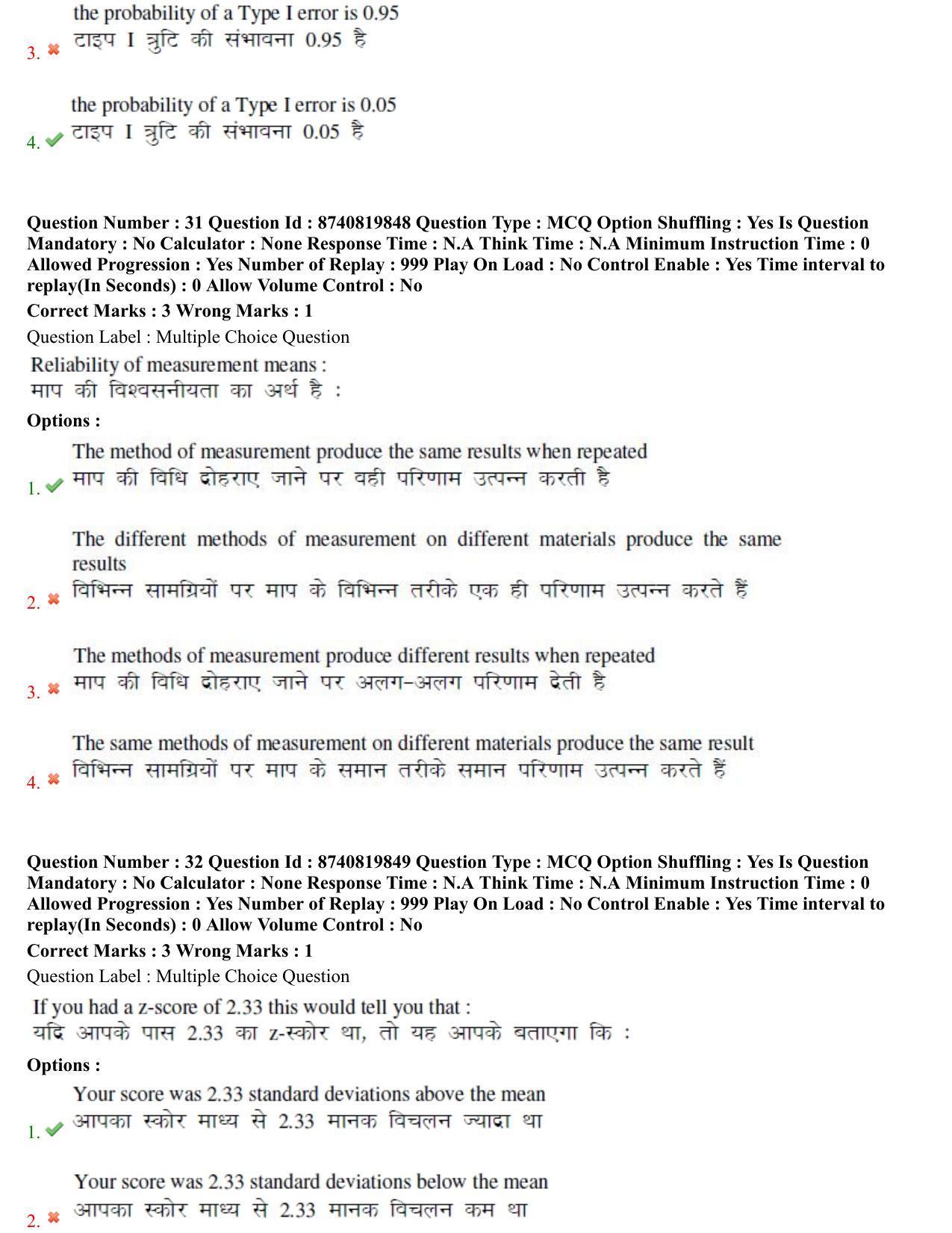 BHU RET Retail and Logistic Management 2021 Question Paper - Page 18