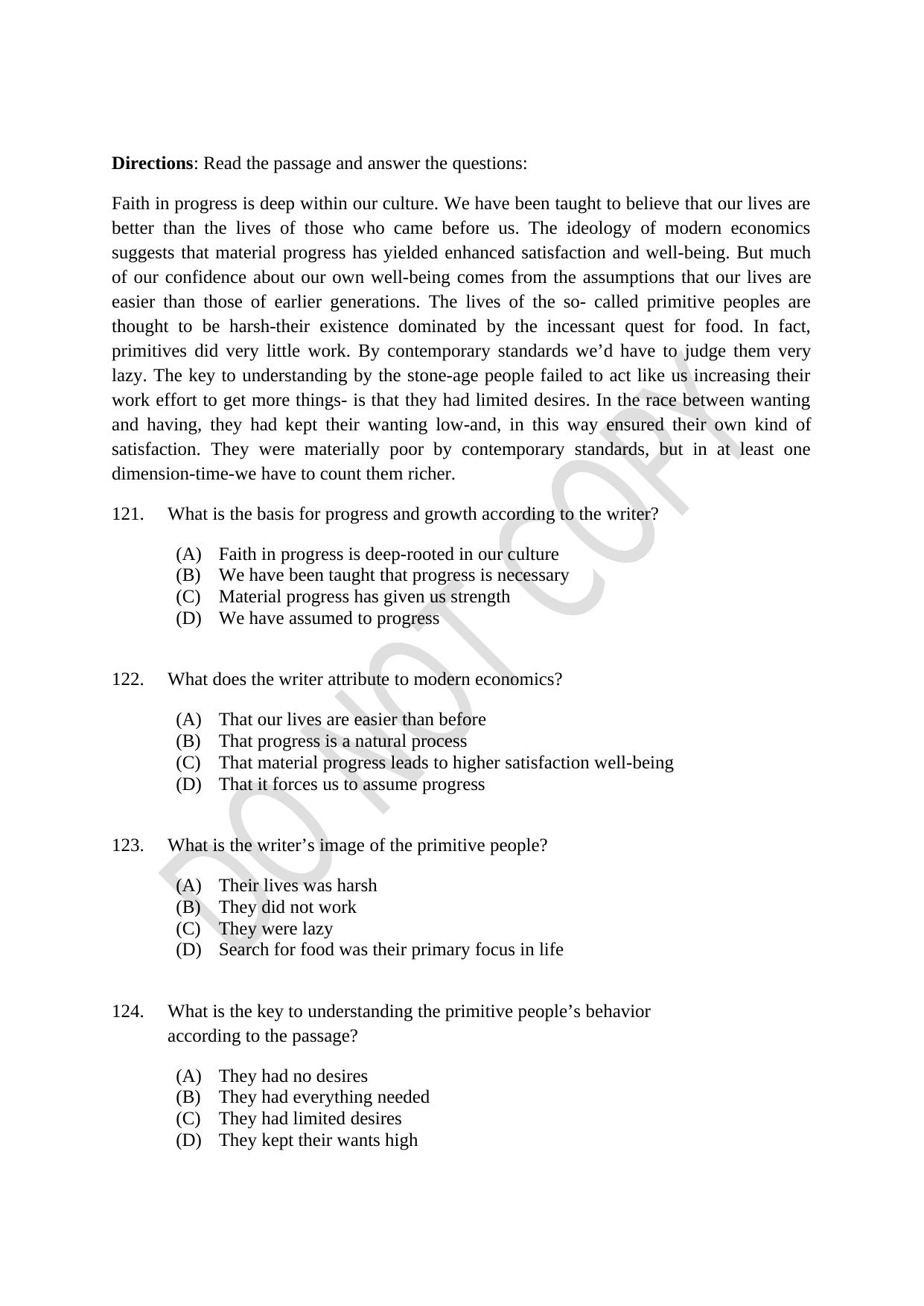 CUSAT CAT 2021 3 Year LLB Question Paper - Page 31