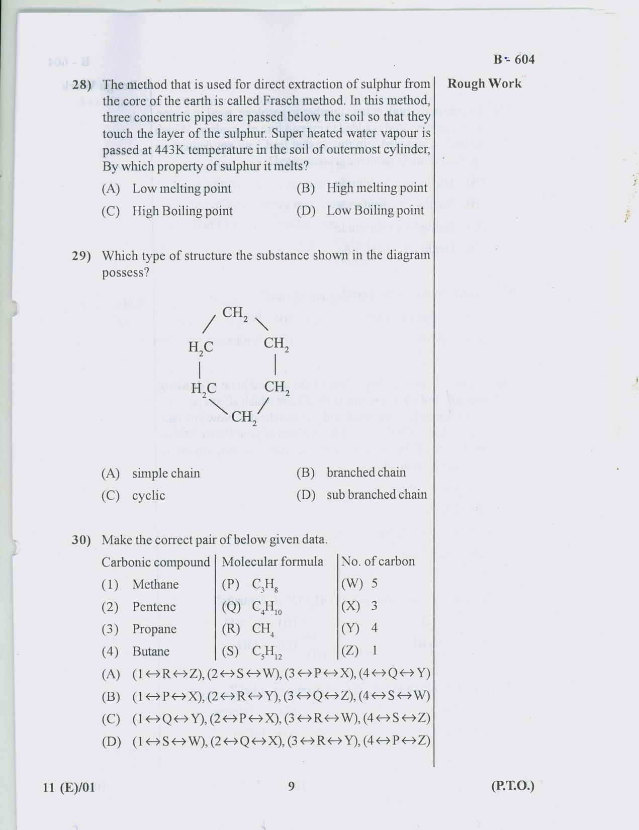 Gujarat Board Class 10th Question Paper 2018 - 11 Sc. & Tech(10th ENG MED) - Page 9