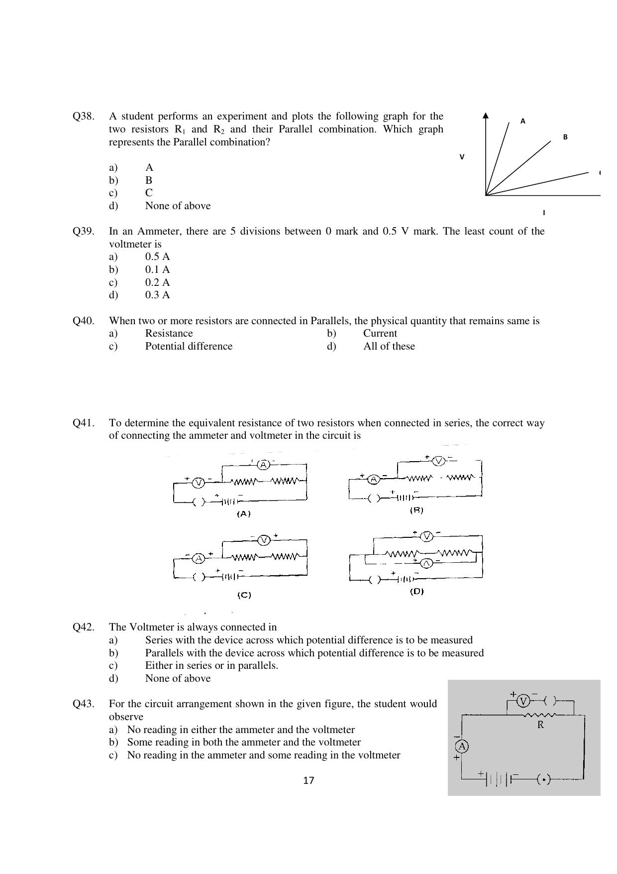 CBSE Worksheets for Class 10 Science Collection of important questions Assignment - Page 5