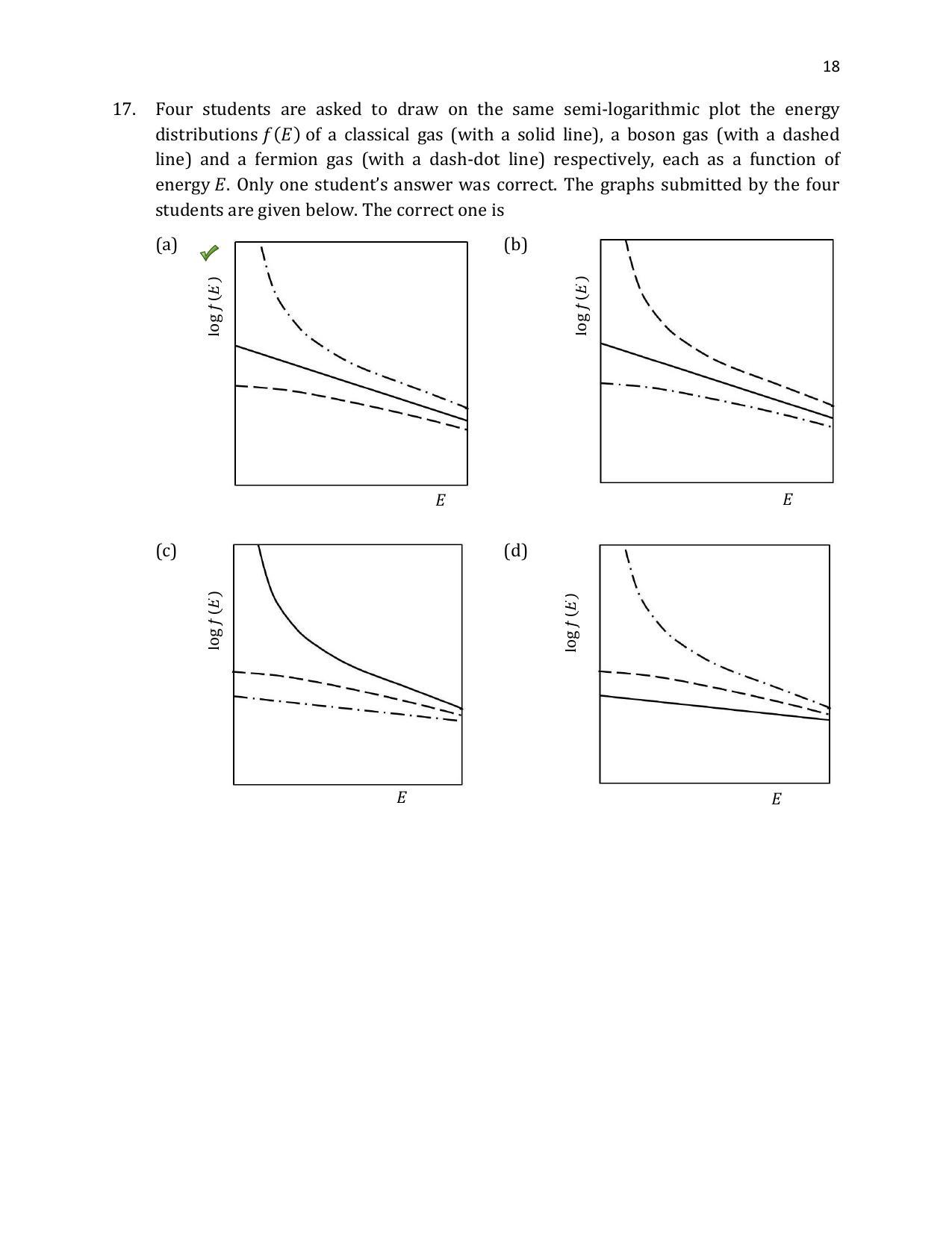 TIFR GS 2020 Physics Question Paper - Page 19