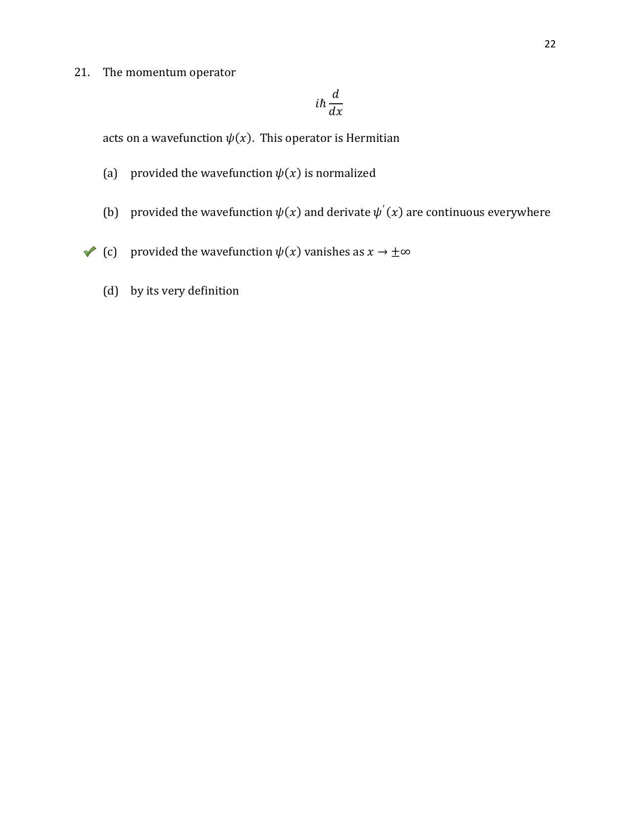 TIFR GS 2020 Physics Question Paper - Page 23