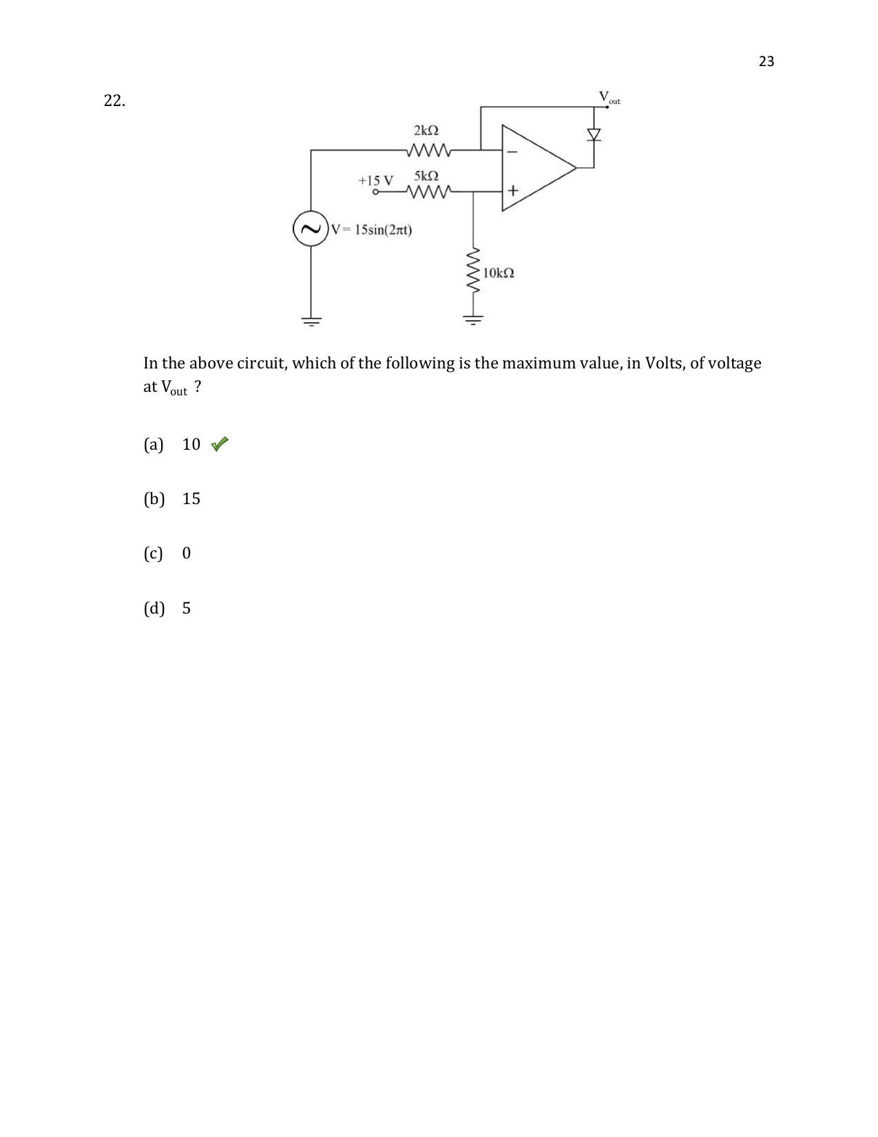 TIFR GS 2020 Physics Question Paper - Page 24