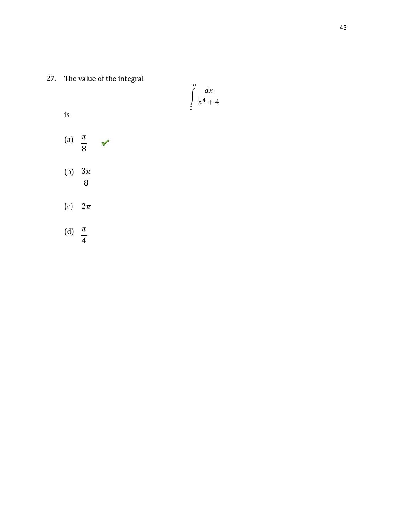 TIFR GS 2020 Physics Question Paper - Page 44