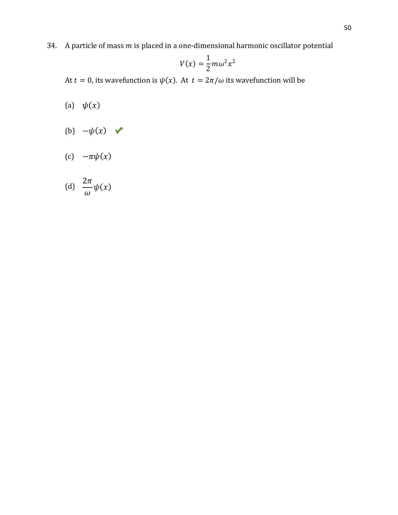 TIFR GS 2020 Physics Question Paper - Page 51