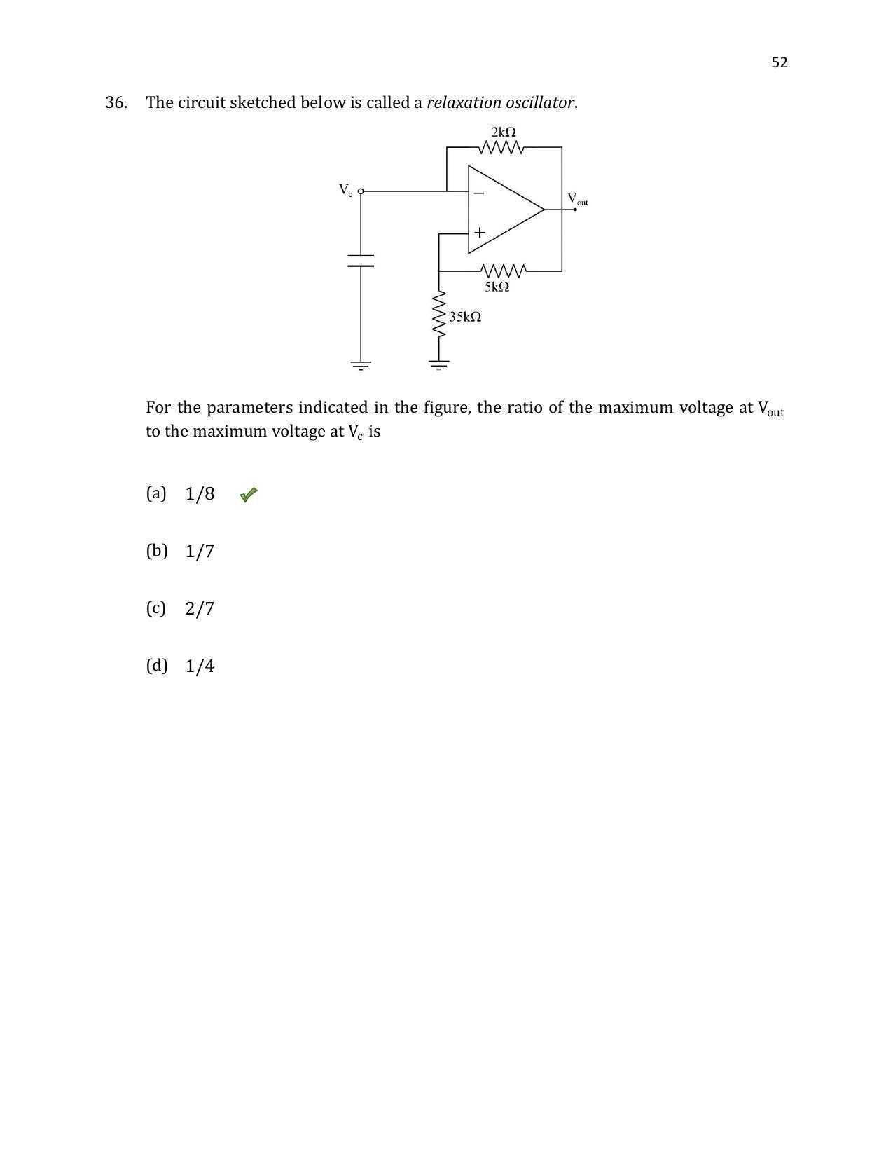 TIFR GS 2020 Physics Question Paper - Page 53