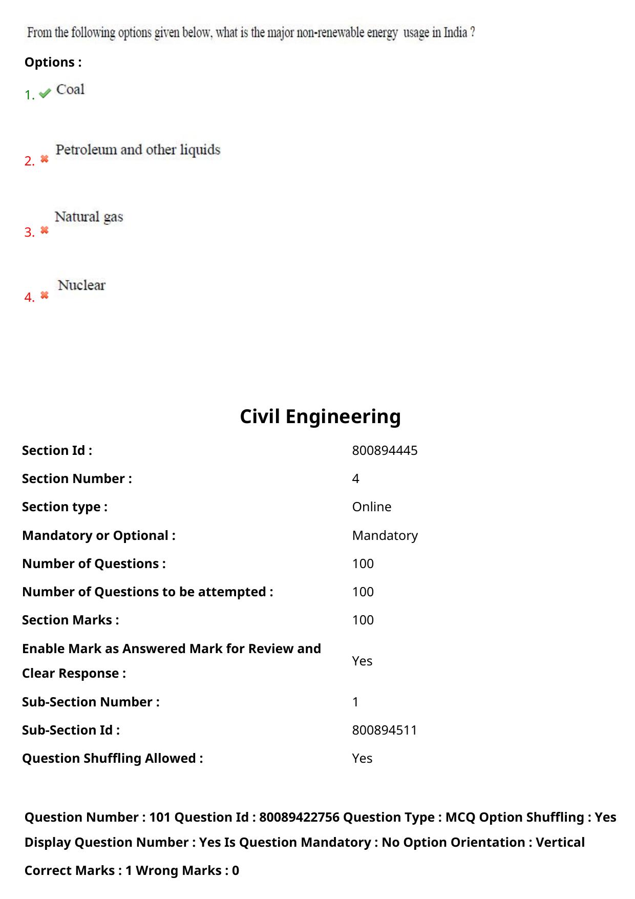 TS ECET 2021 Civil Engineering Question Paper - Page 56