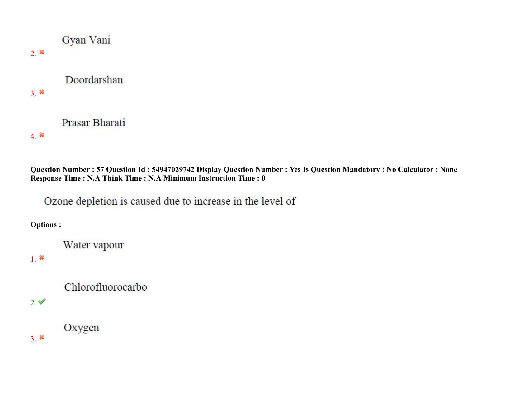 AP RCET 2022: Sericulture - 19-10-2022 (Wednesday) Session-II Question Paper With keys - Page 46