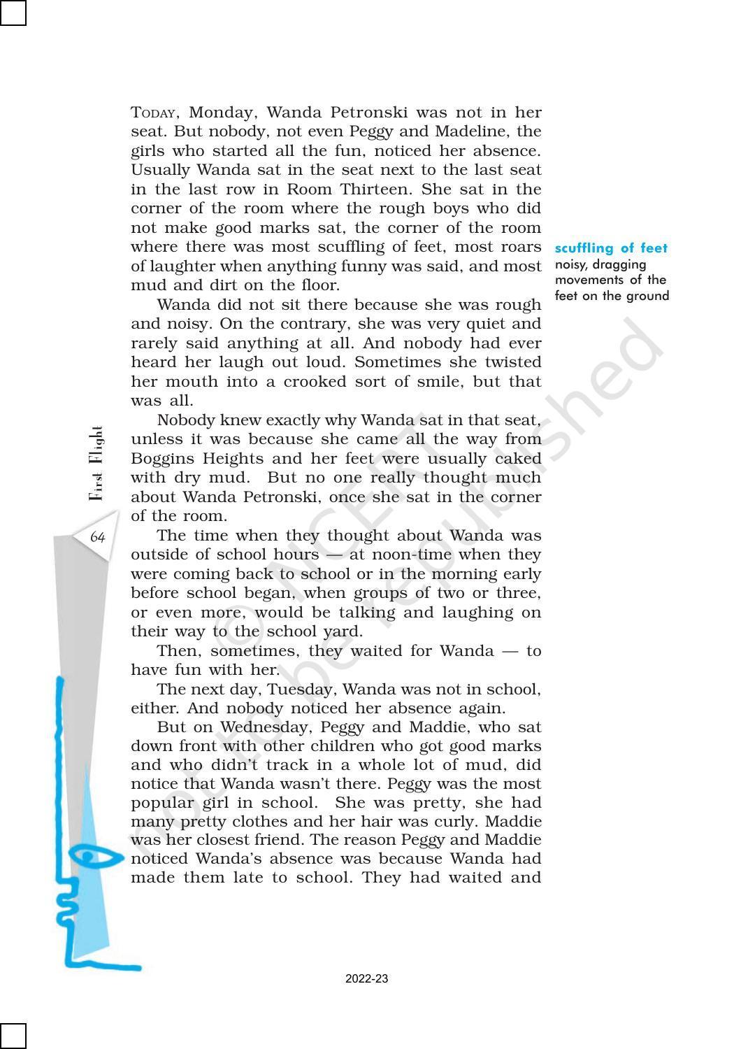 NCERT Book for Class 10 English (First Flight) Chapter 5 The Hundred Dresses – I - Page 2