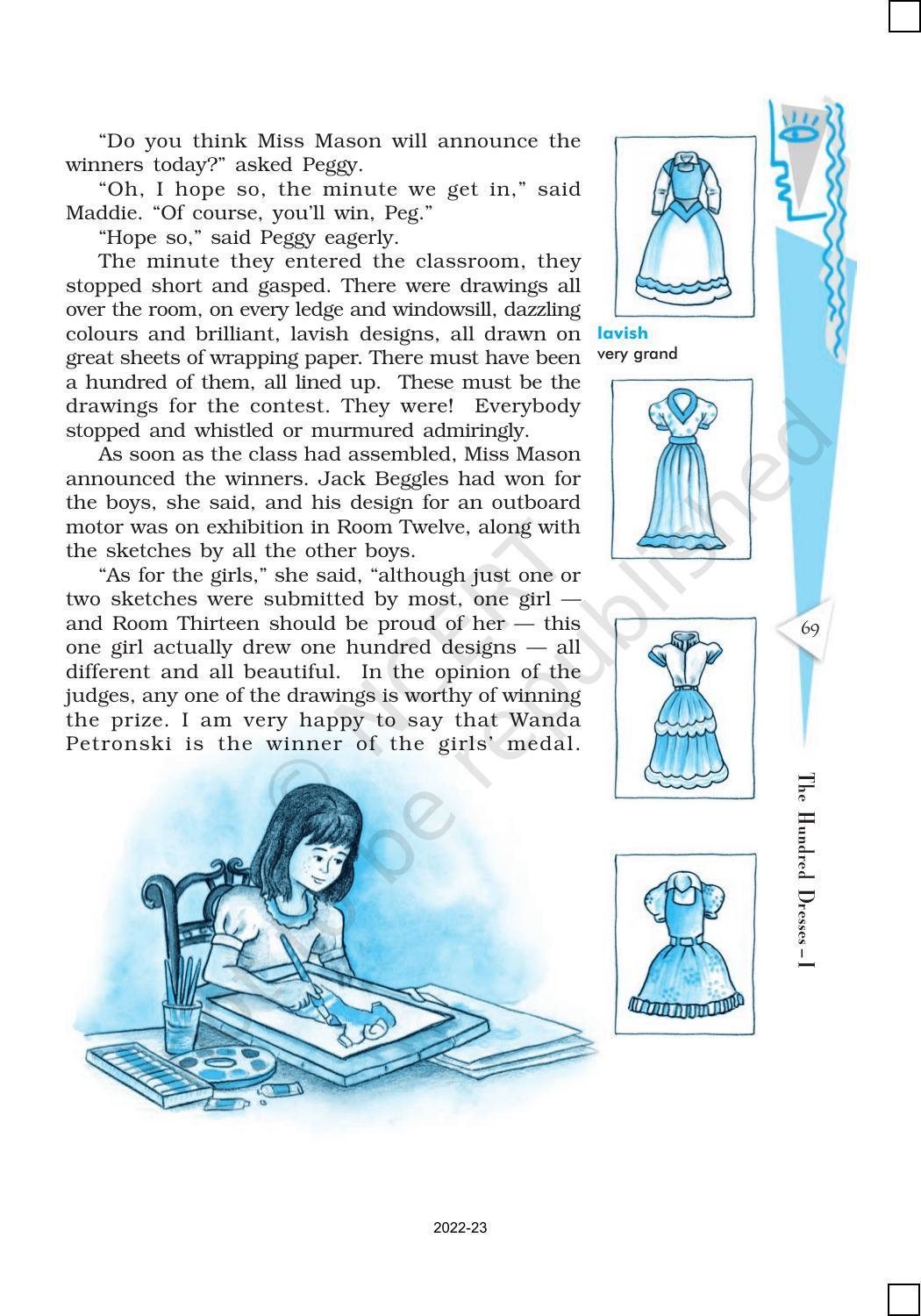 NCERT Book for Class 10 English (First Flight) Chapter 5 The Hundred Dresses – I - Page 7