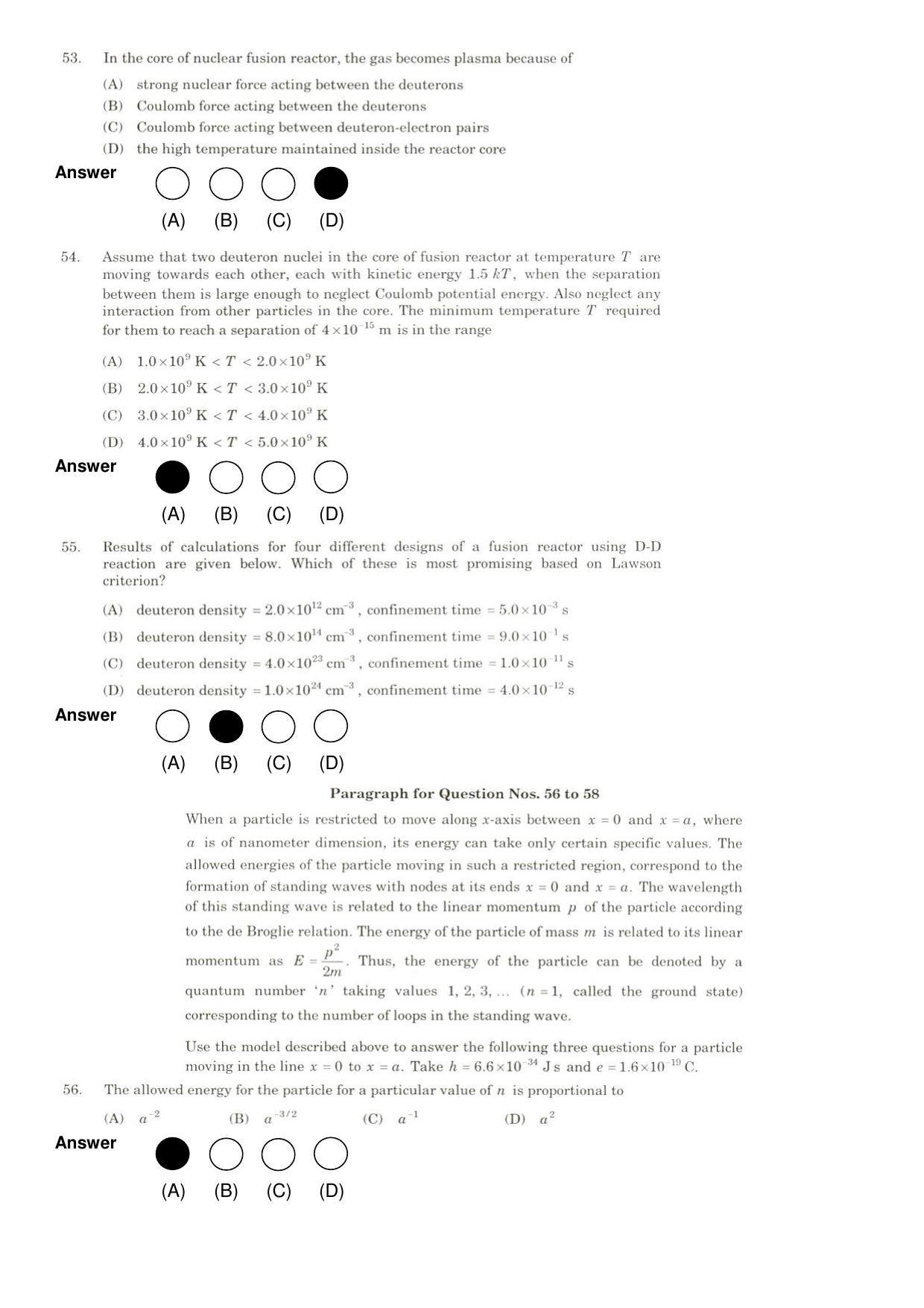 JEE 2009 Paper I Question Paper - Page 16
