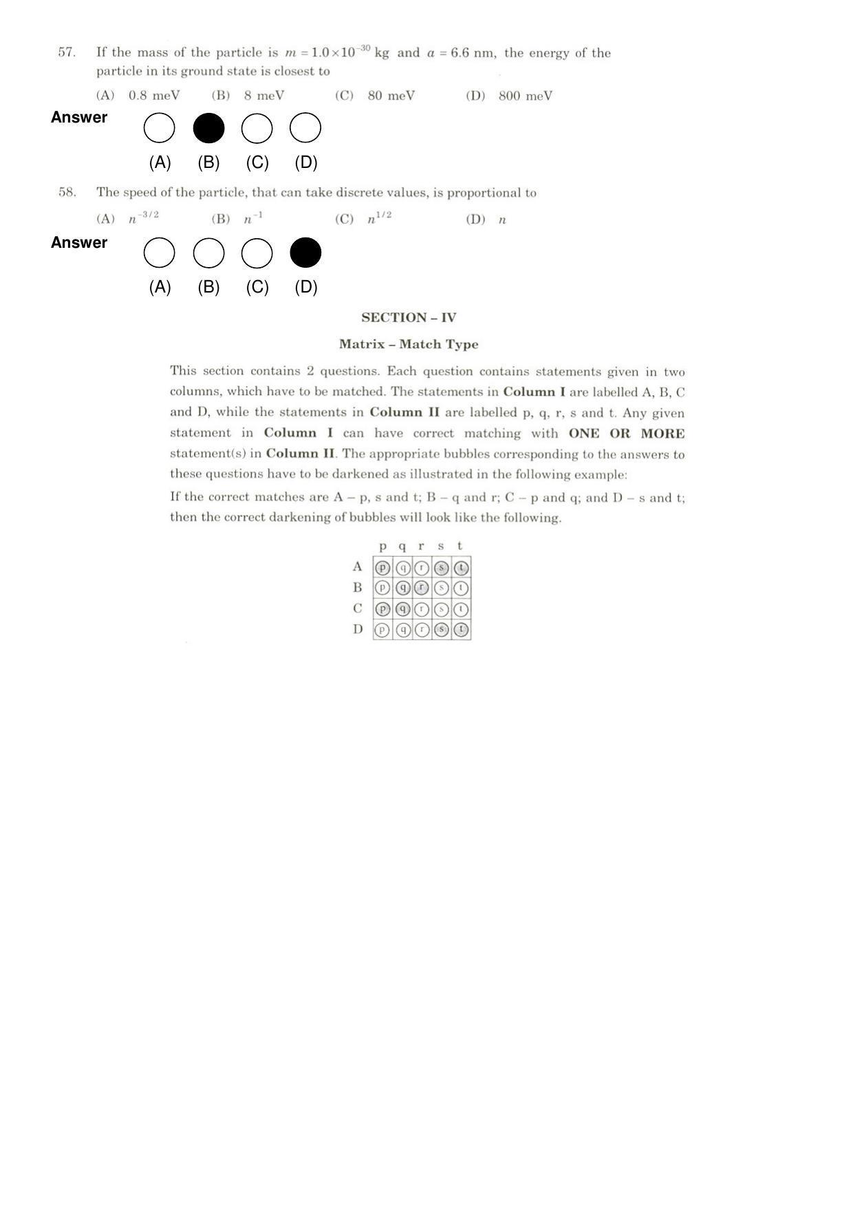 JEE 2009 Paper I Question Paper - Page 17